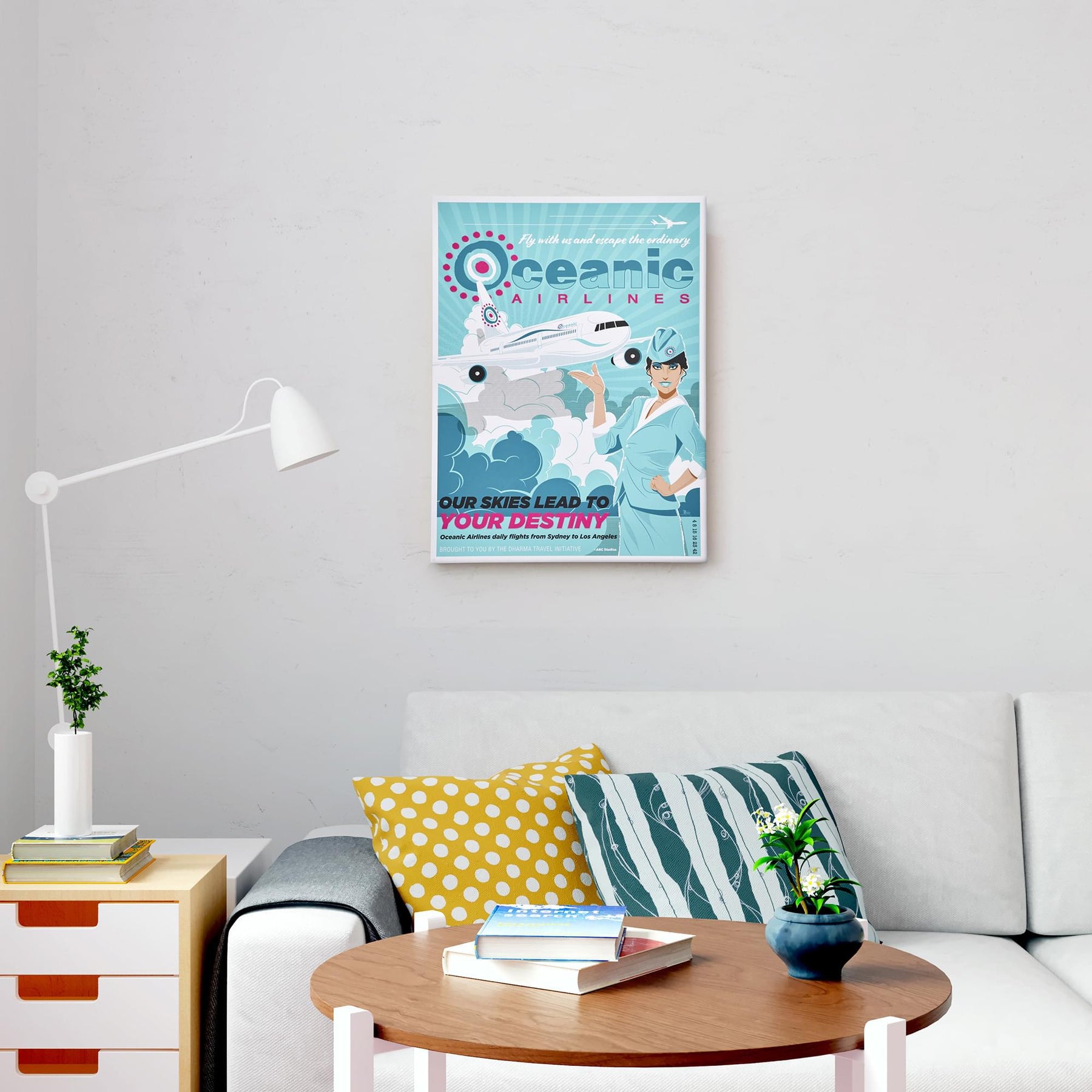 LOST Oceanic Airlines 18x24 Inch Wall Poster