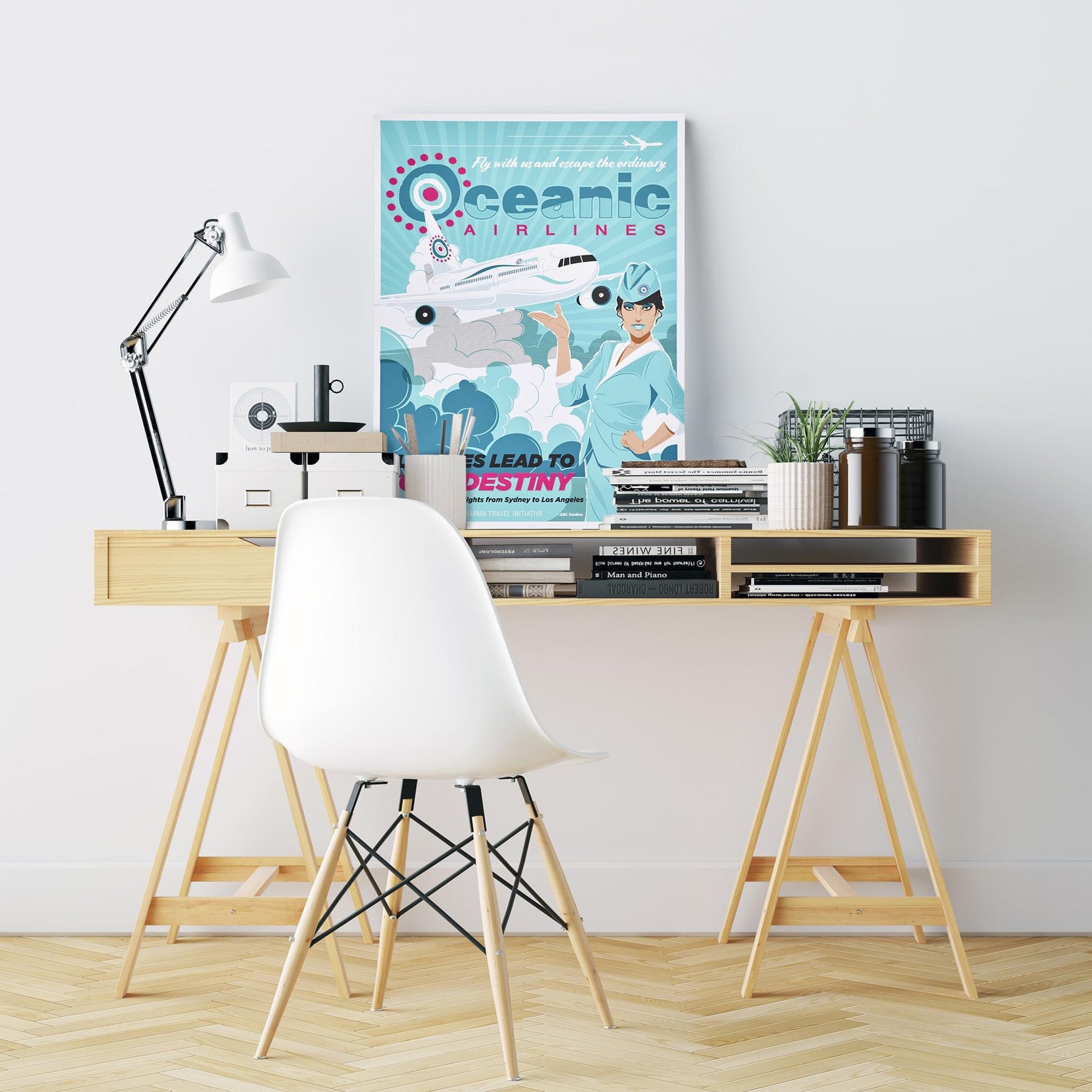 LOST Oceanic Airlines 18x24 Inch Wall Poster