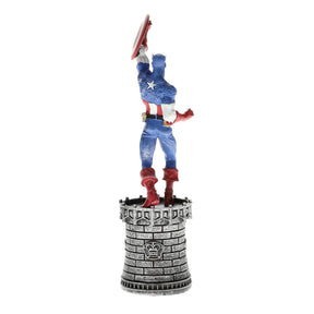 Marvel Chess Collection #6 Captain America (King) | Chess Piece Only
