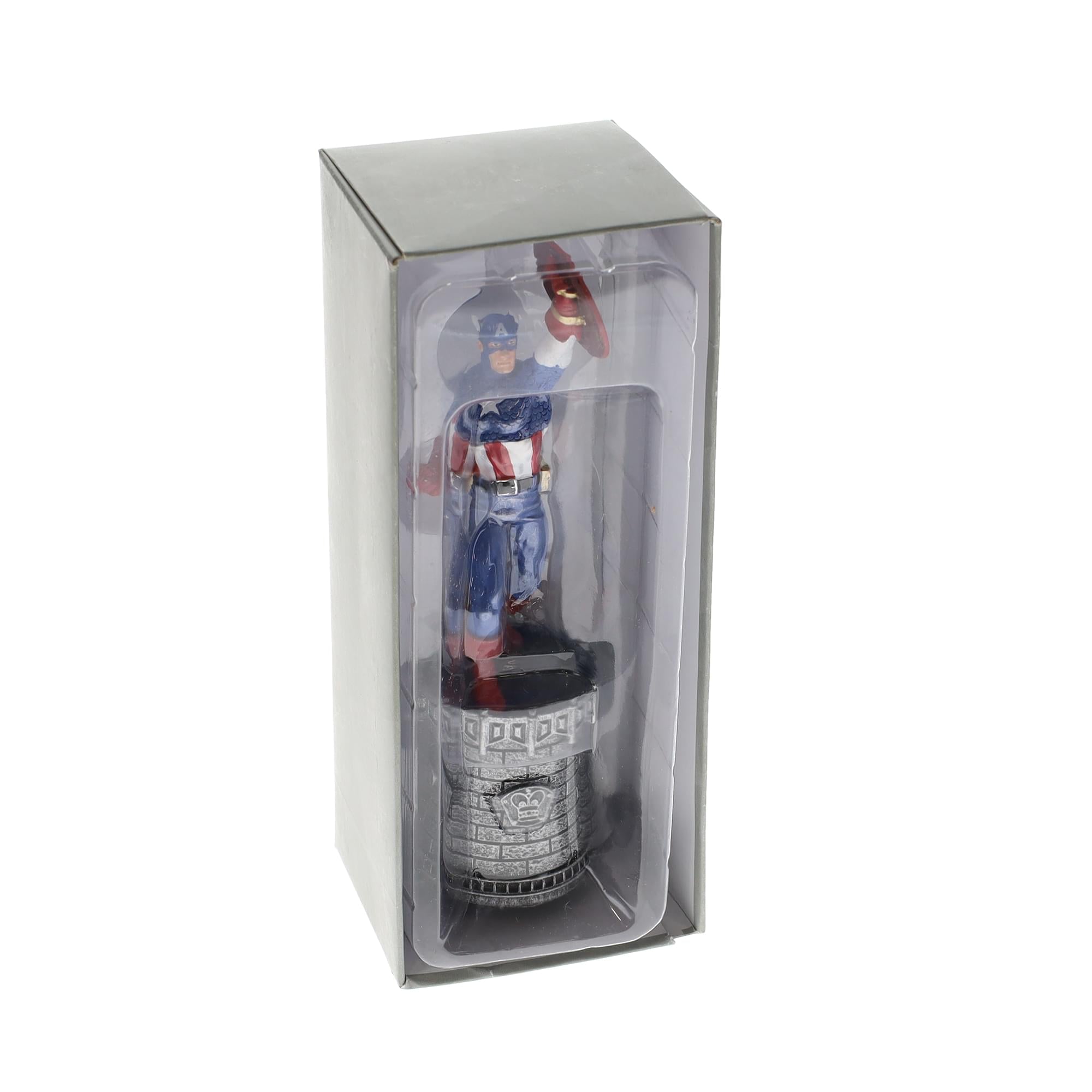 Marvel Chess Collection #6 Captain America (King) | Chess Piece Only