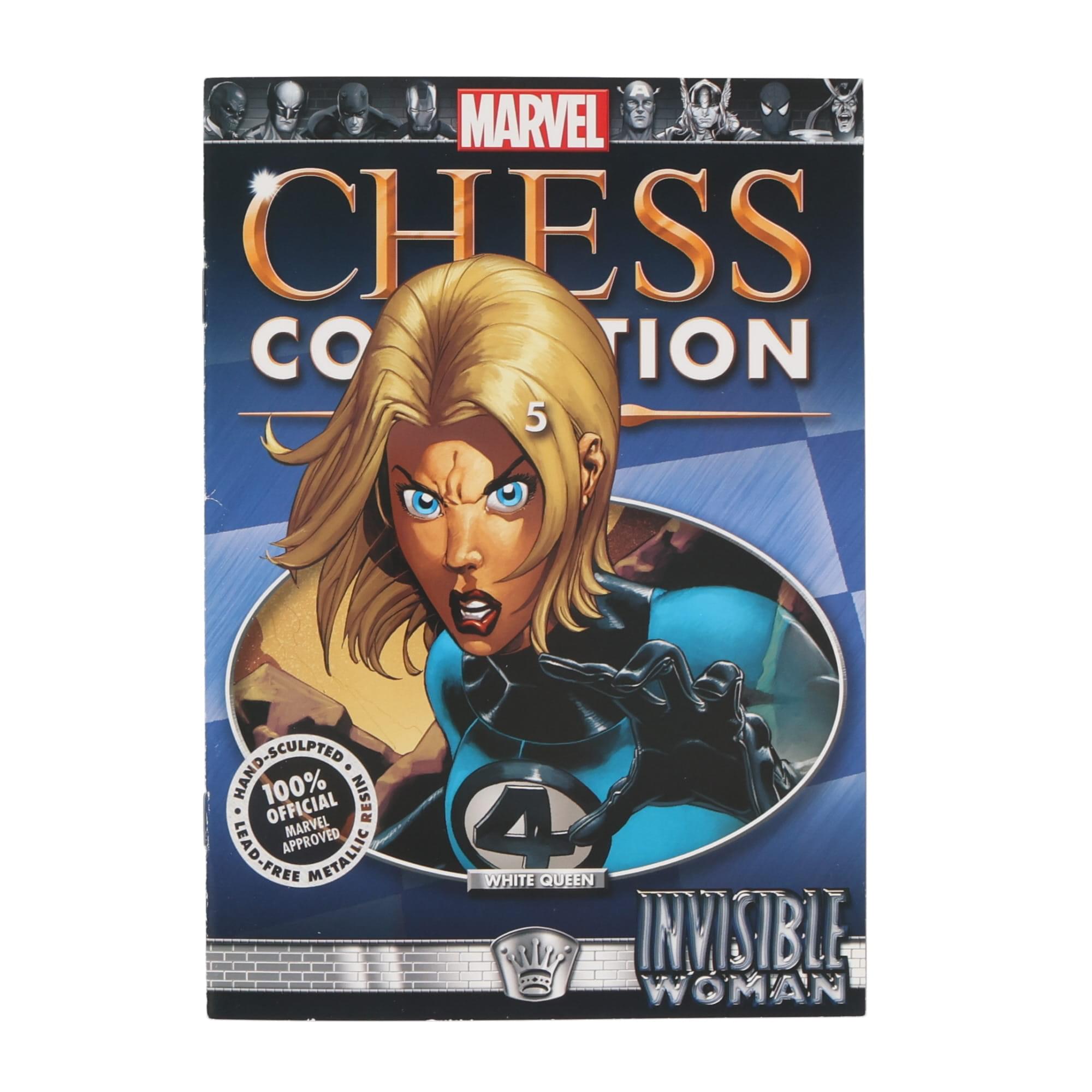 Marvel Chess Collection #5 Invisible Woman (Queen) | Magazine Only