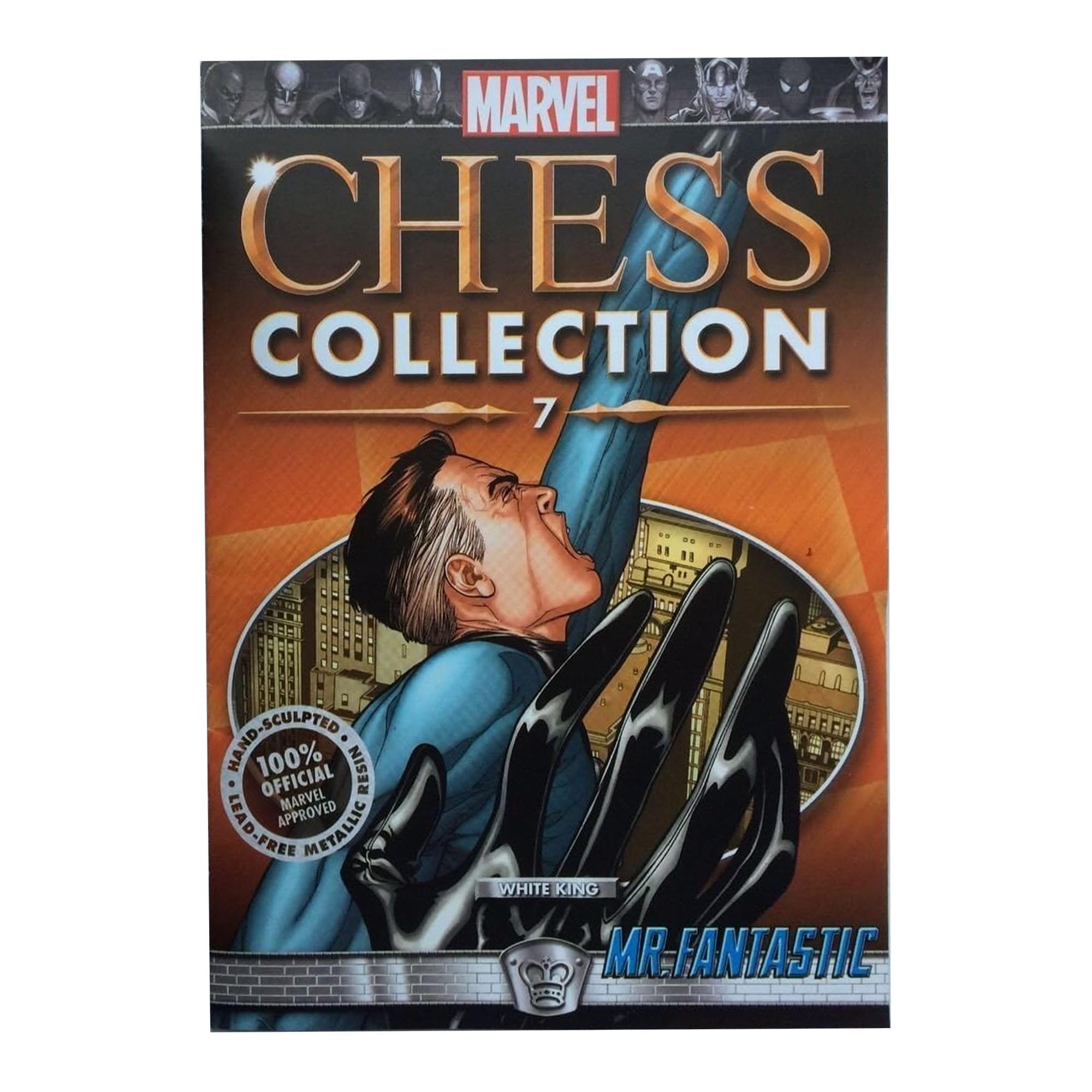 Marvel Chess Collection #7 Mr. Fantastic (King) | Magazine Only