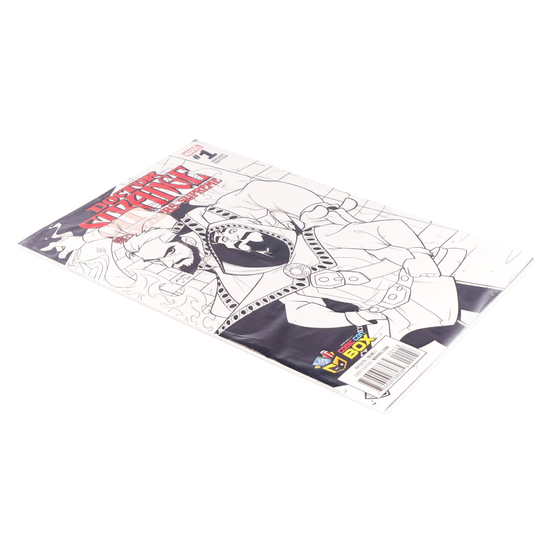 Marvel Comics Doctor Strange Comic Con Box #1 B&W Cover