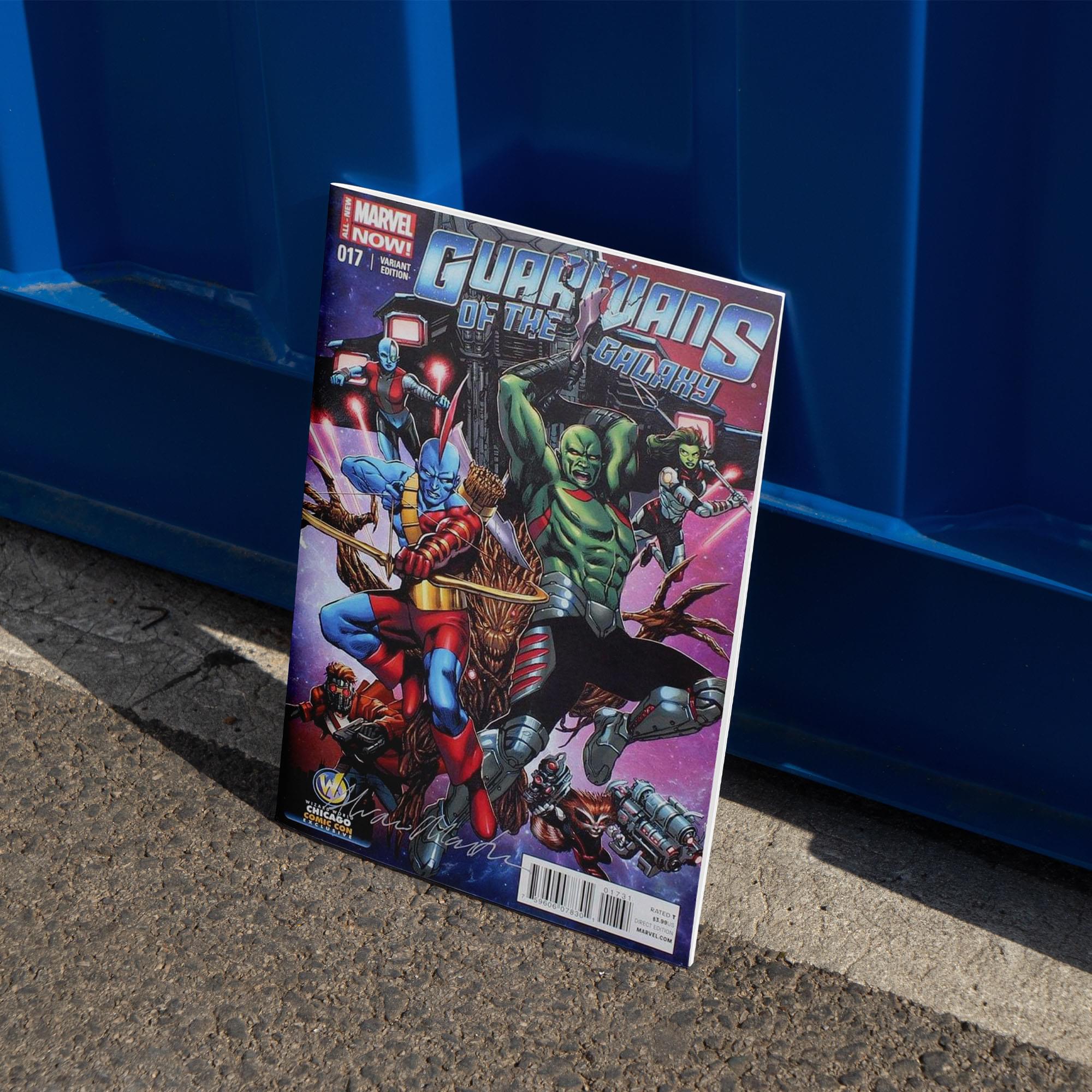 Marvel Comics Guardians of the Galaxy #17 | WW Chicago Color Cover | AUTOGRAPHED
