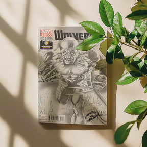 Marvel NOW! Wolverine #1 | Autographed WW Sacramento B&W Cover