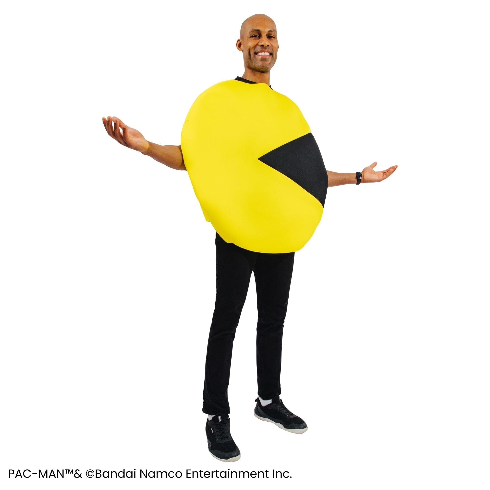 PAC-MAN 2D Adult Costume | One Size Fits Most