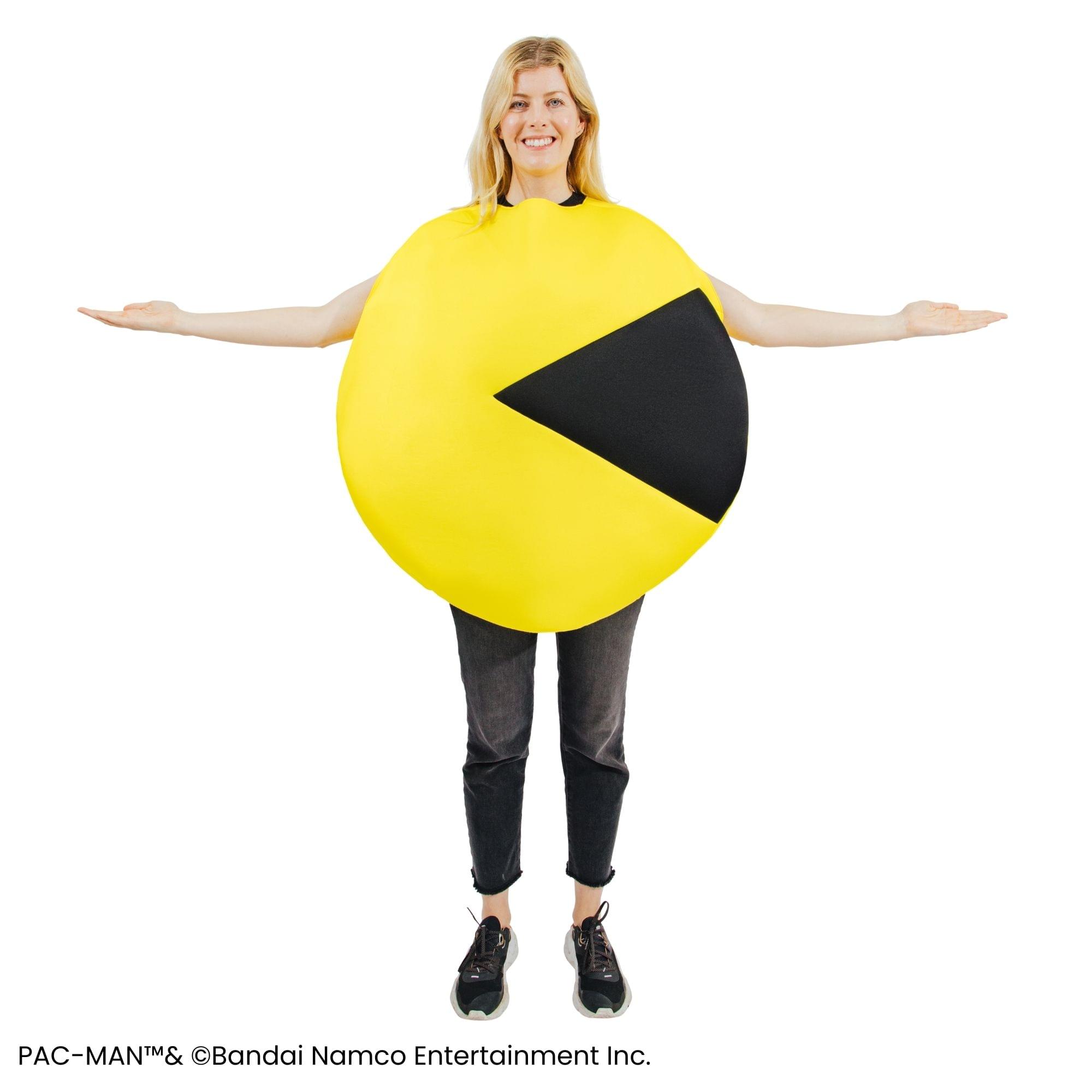 PAC-MAN 2D Adult Costume | One Size Fits Most