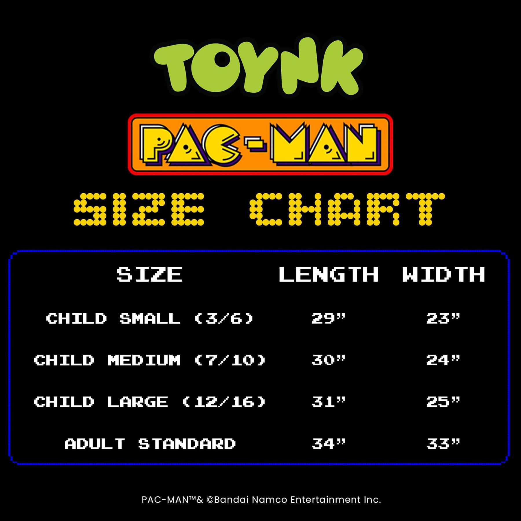PAC-MAN 2D Adult Costume | One Size Fits Most