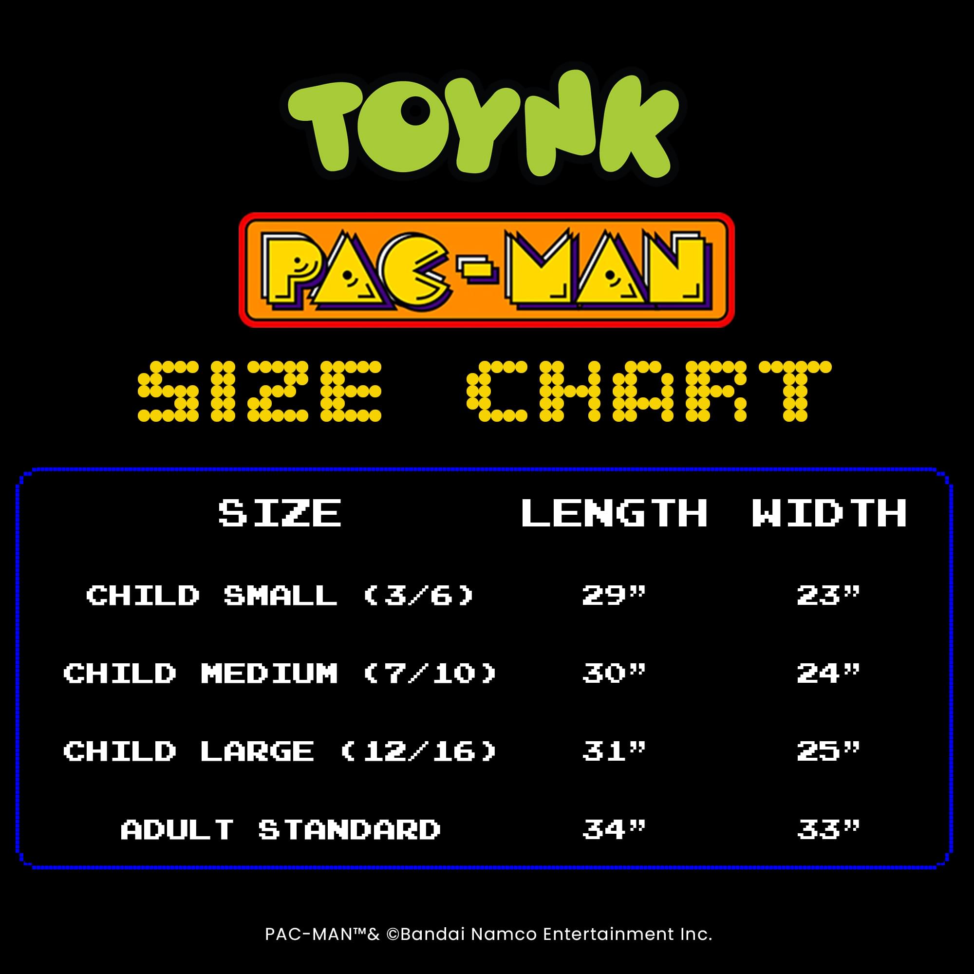 PAC-MAN 2D Adult Costume | One Size Fits Most