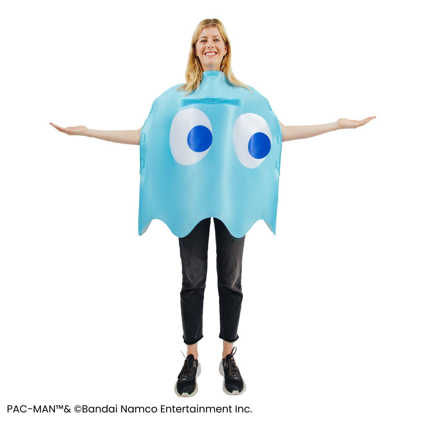 PAC-MAN Ghost INKY Adult Costume | One Size Fits Most