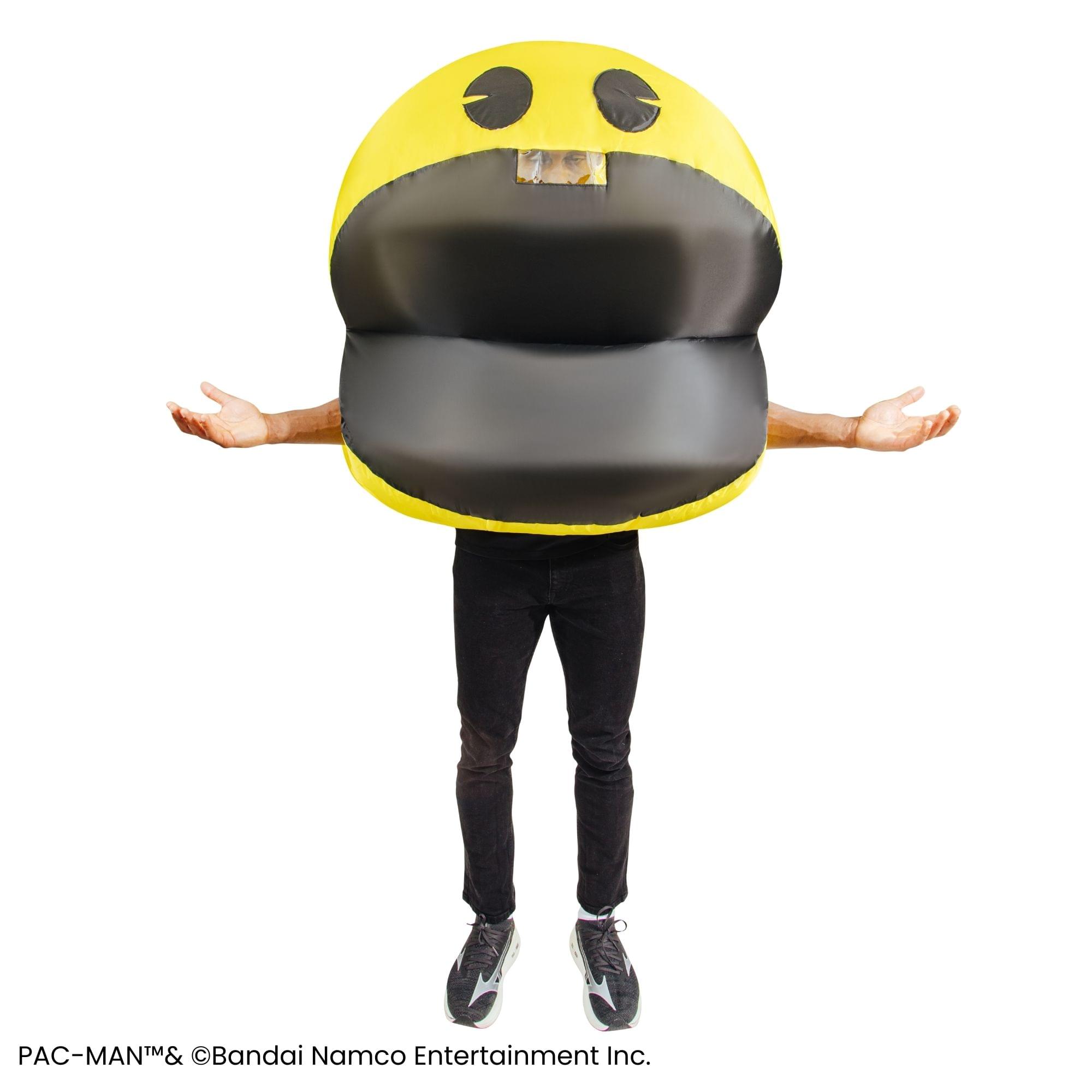PAC-MAN Inflatable Adult Costume | One Size Fits Most