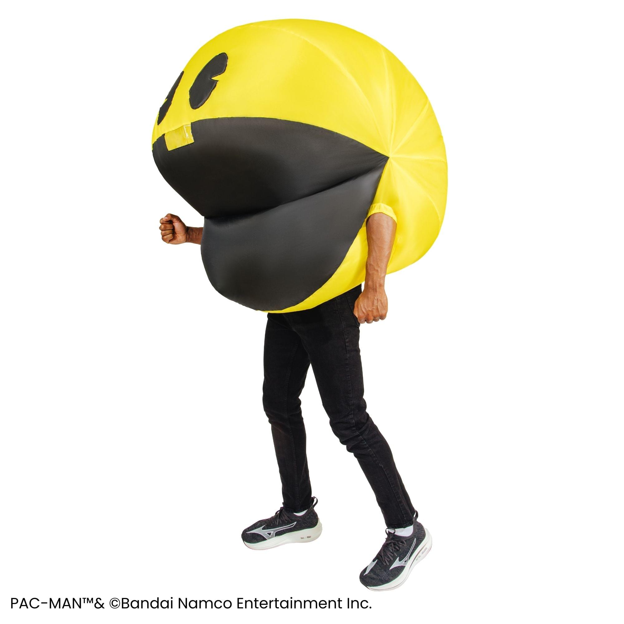 PAC-MAN Inflatable Adult Costume | One Size Fits Most