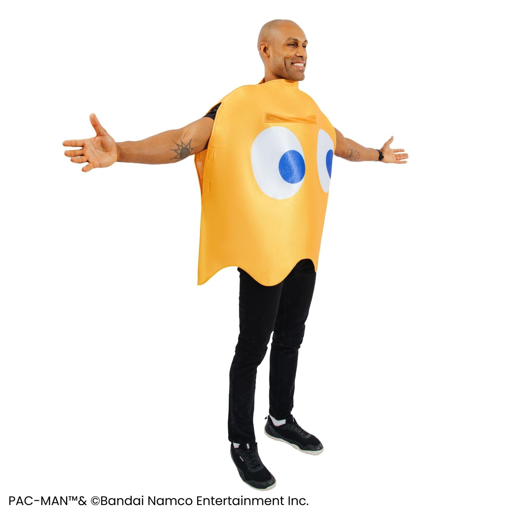 PAC-MAN CLYDE Ghost Adult Costume | One Size Fits Most