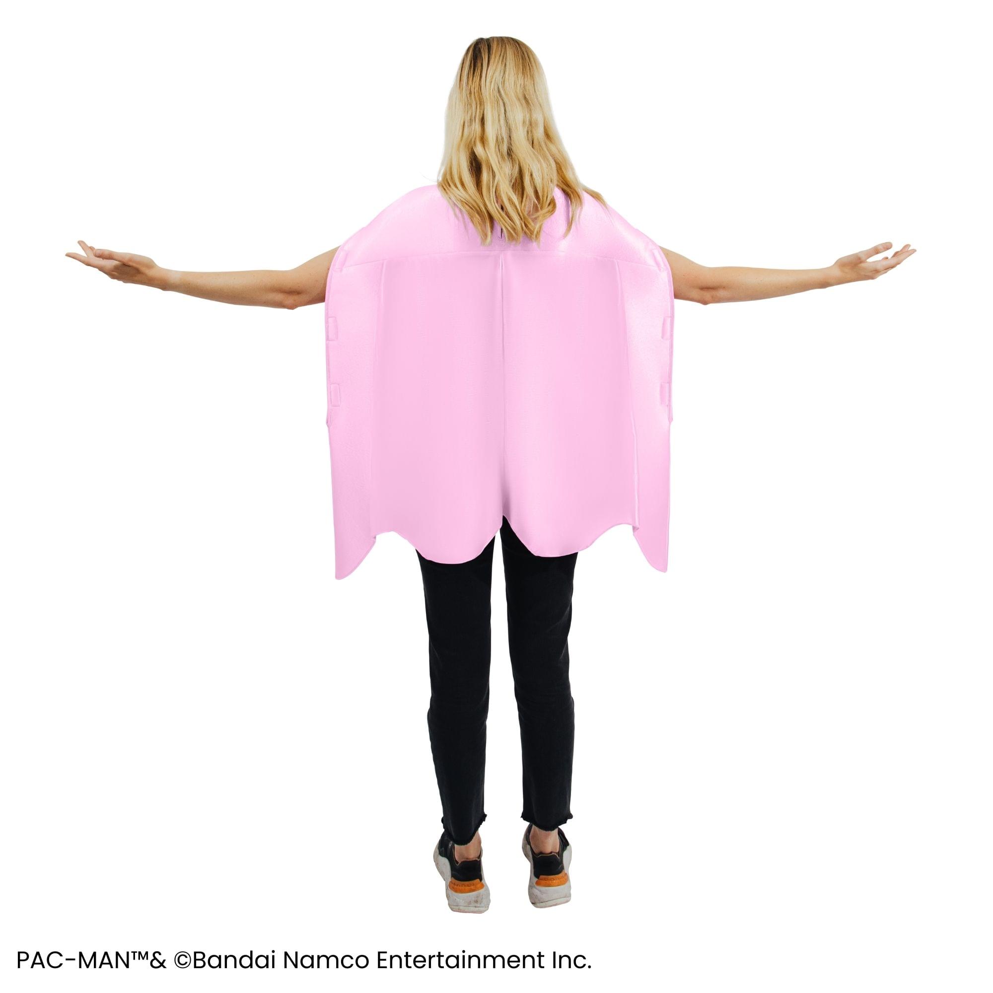 PAC-MAN Ghost PINKY Adult Costume | One Size Fits Most