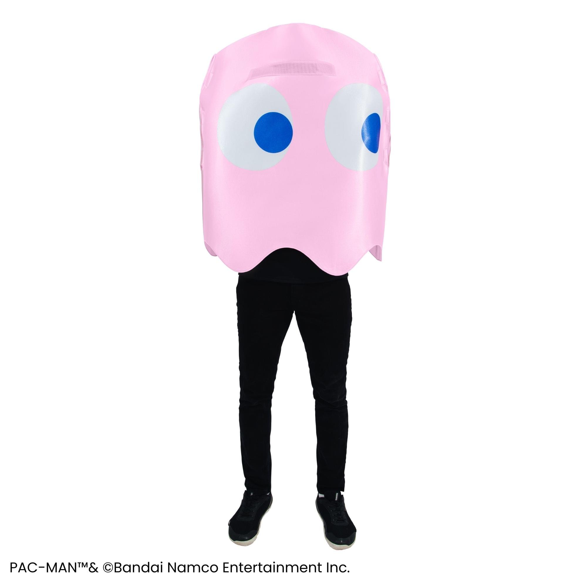 PAC-MAN Ghost PINKY Adult Costume | One Size Fits Most