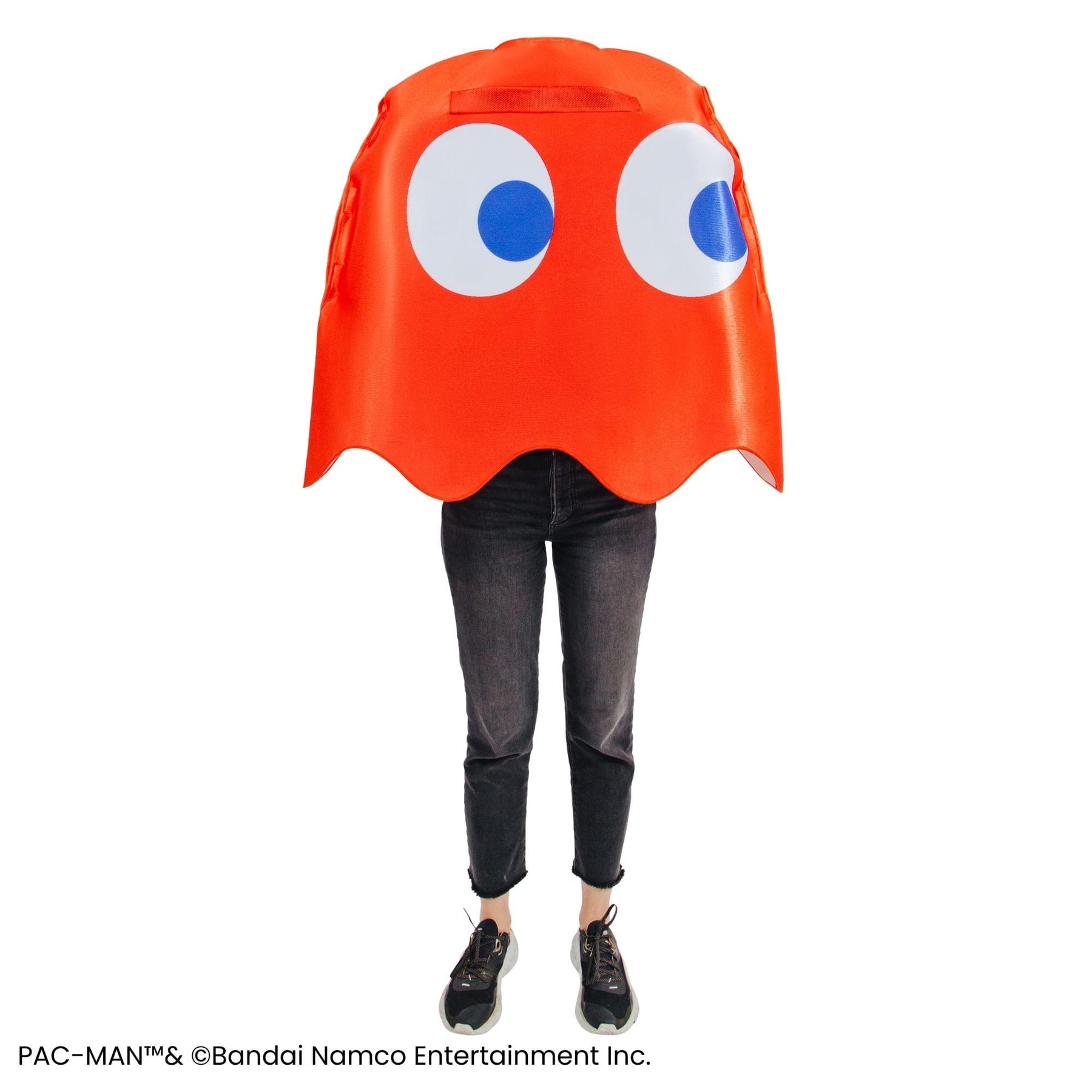 PAC-MAN Ghost BLINKY Adult Costume | One Size Fits Most