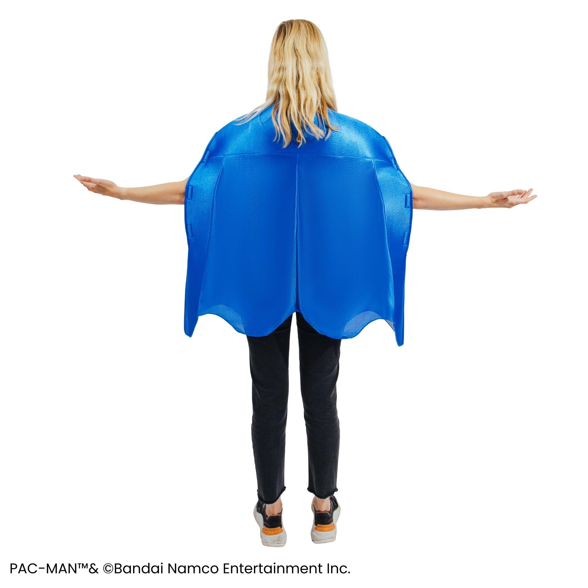 PAC-MAN TURN-TO-BLUE Ghost Adult Costume | One Size Fits Most