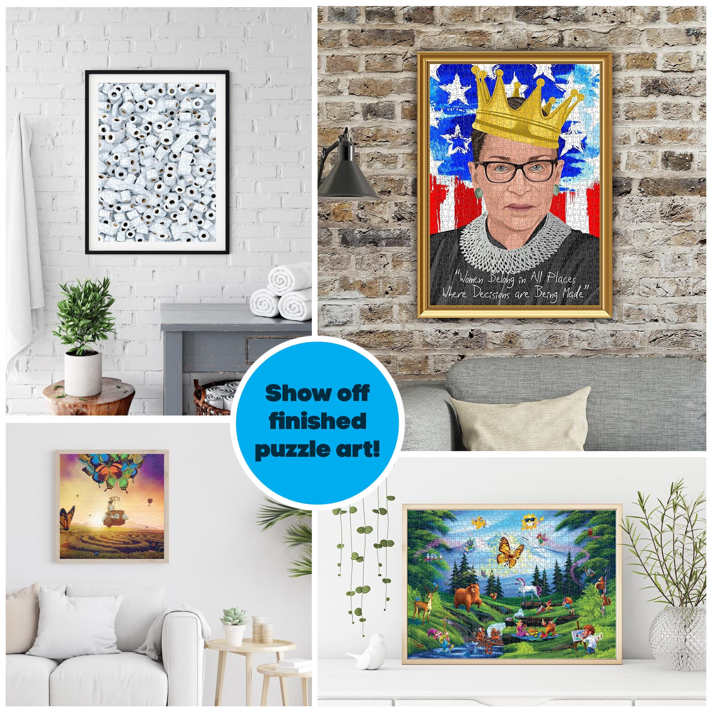 Jigsaw Puzzle Mystery Gift Box Bundle | Includes 8 Puzzles