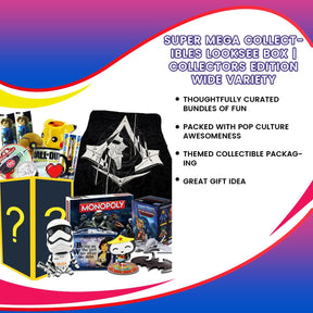 Super Mega Collectibles LookSee Box | Collectors Edition Wide Variety