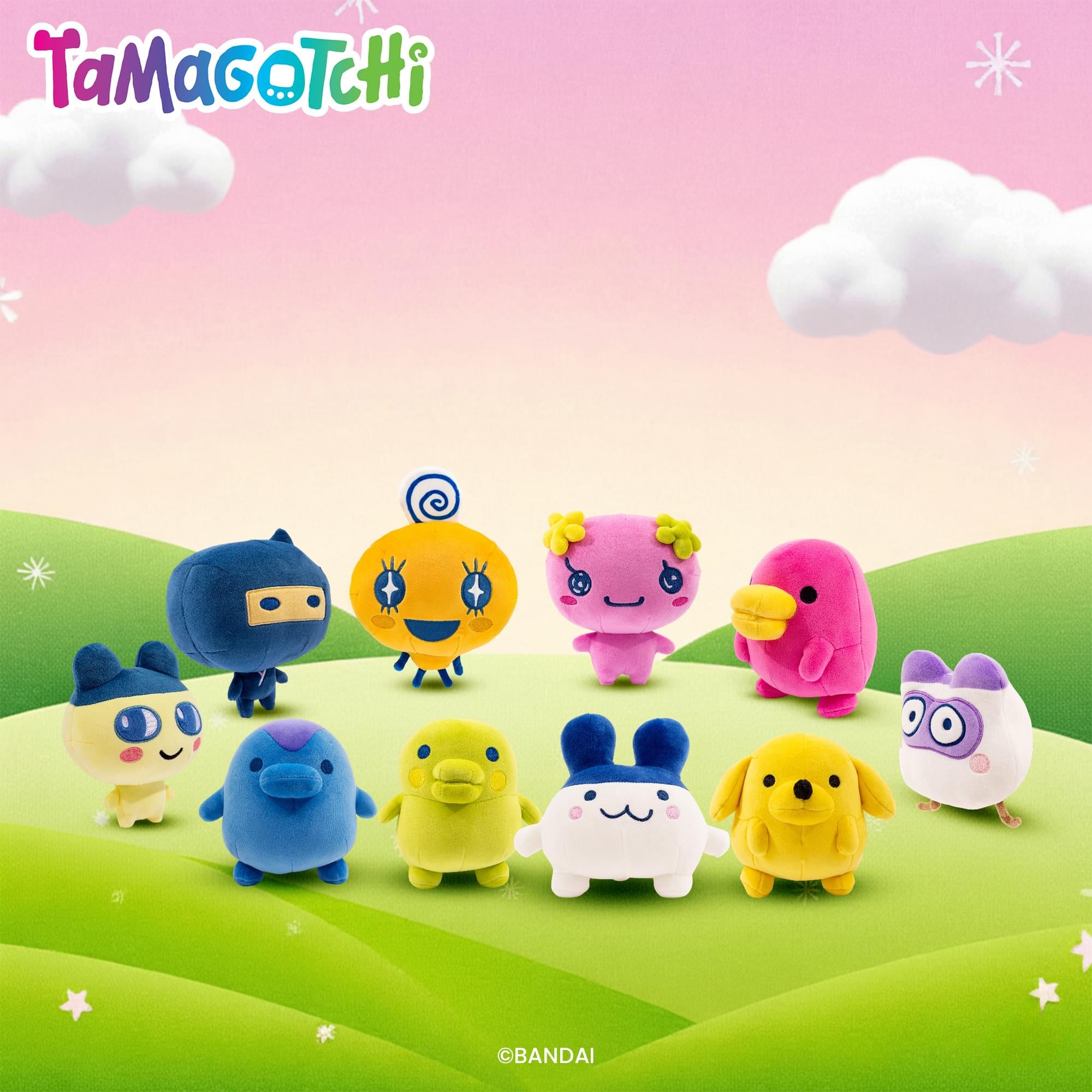 Tamagotchi Characters 6-Inch Plush Assortment Case Of 20