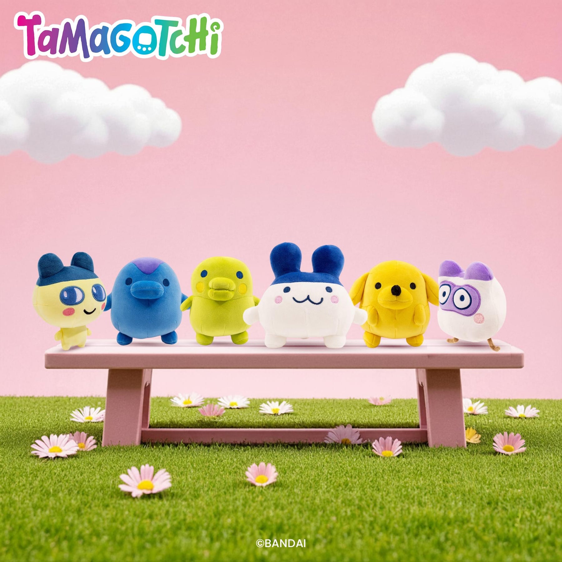 Tamagotchi Characters 6-Inch Plush Assortment Case Of 20