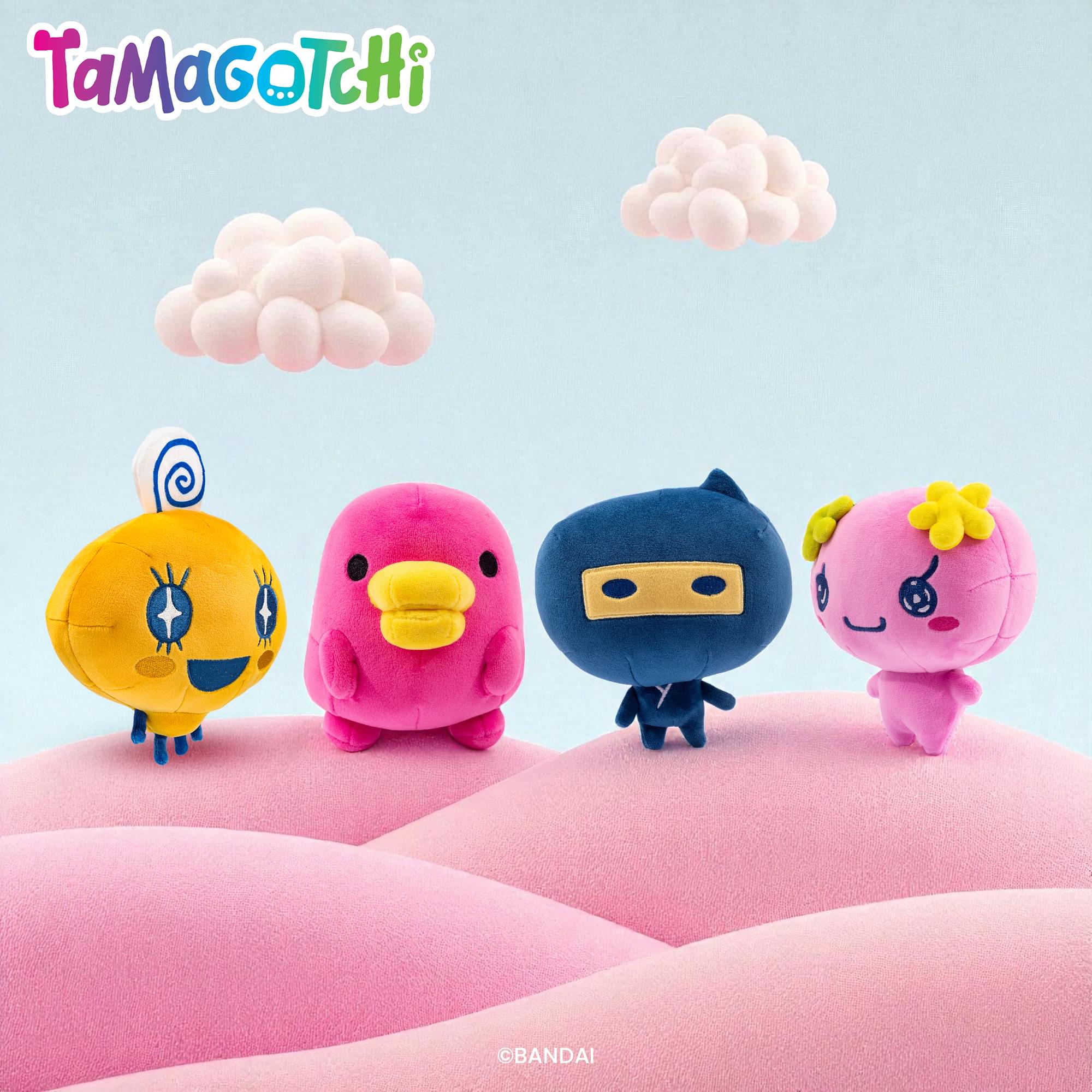 Tamagotchi Characters 6-Inch Plush Assortment Case Of 20