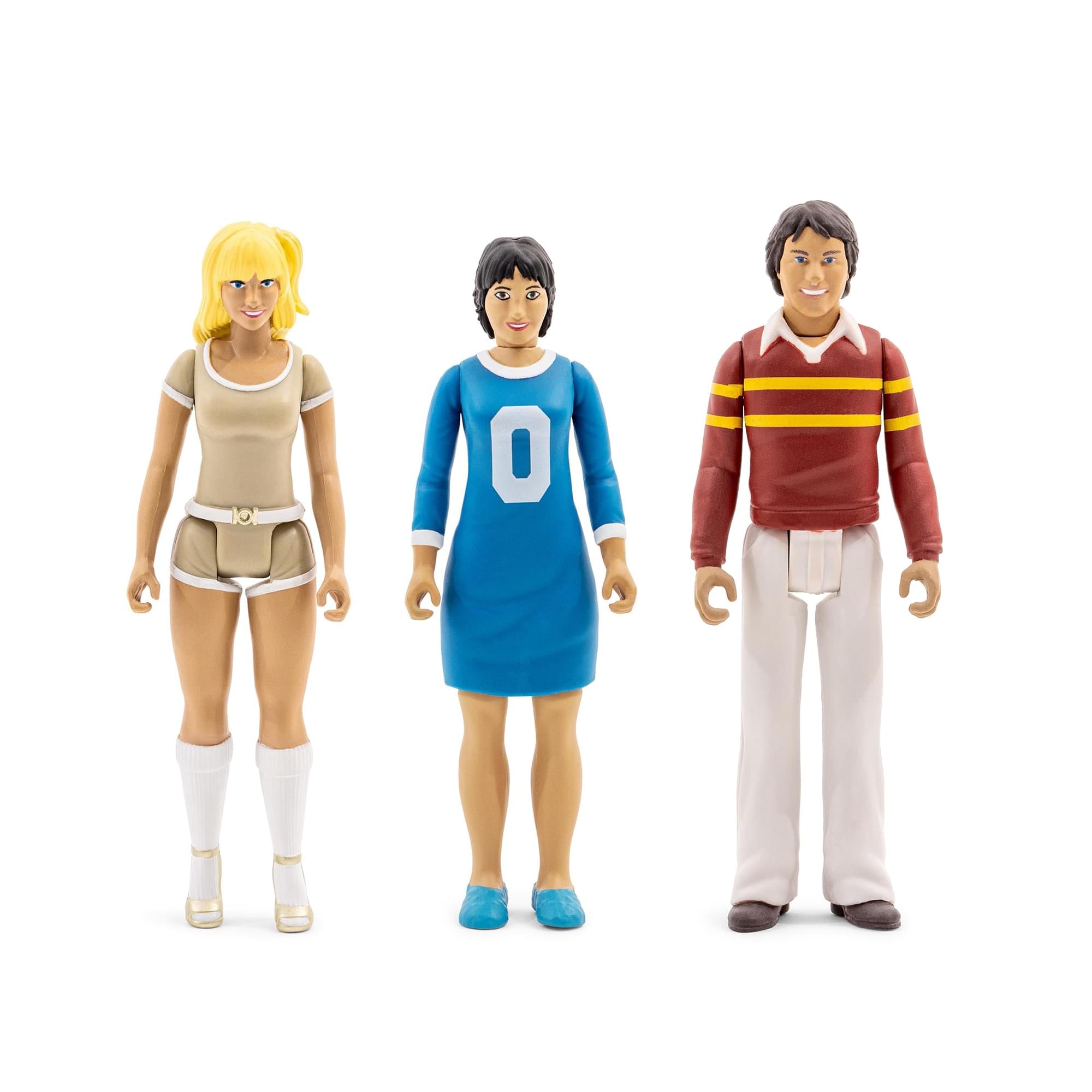 Three's Company 3.75-Inch Retro Action Figures | Set of 3