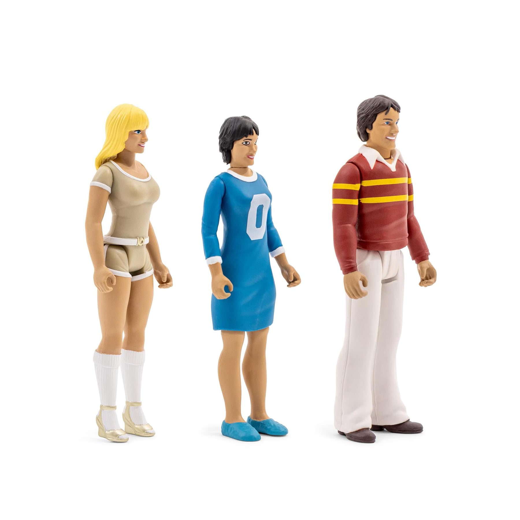 Three's Company 3.75-Inch Retro Action Figures | Set of 3