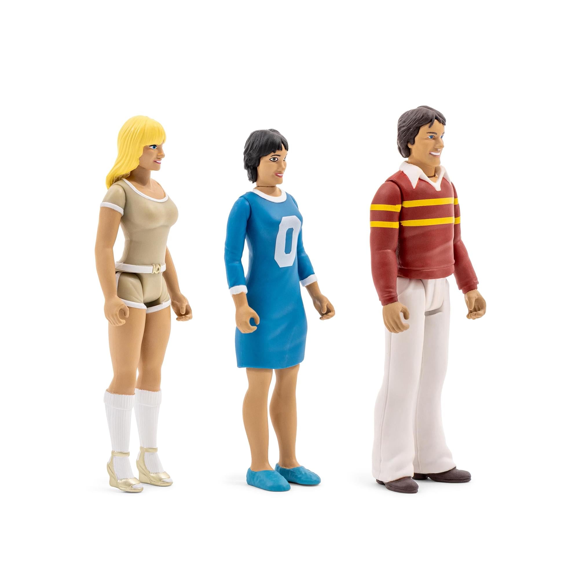 Three's Company 3.75-Inch Retro Action Figures | Set of 3
