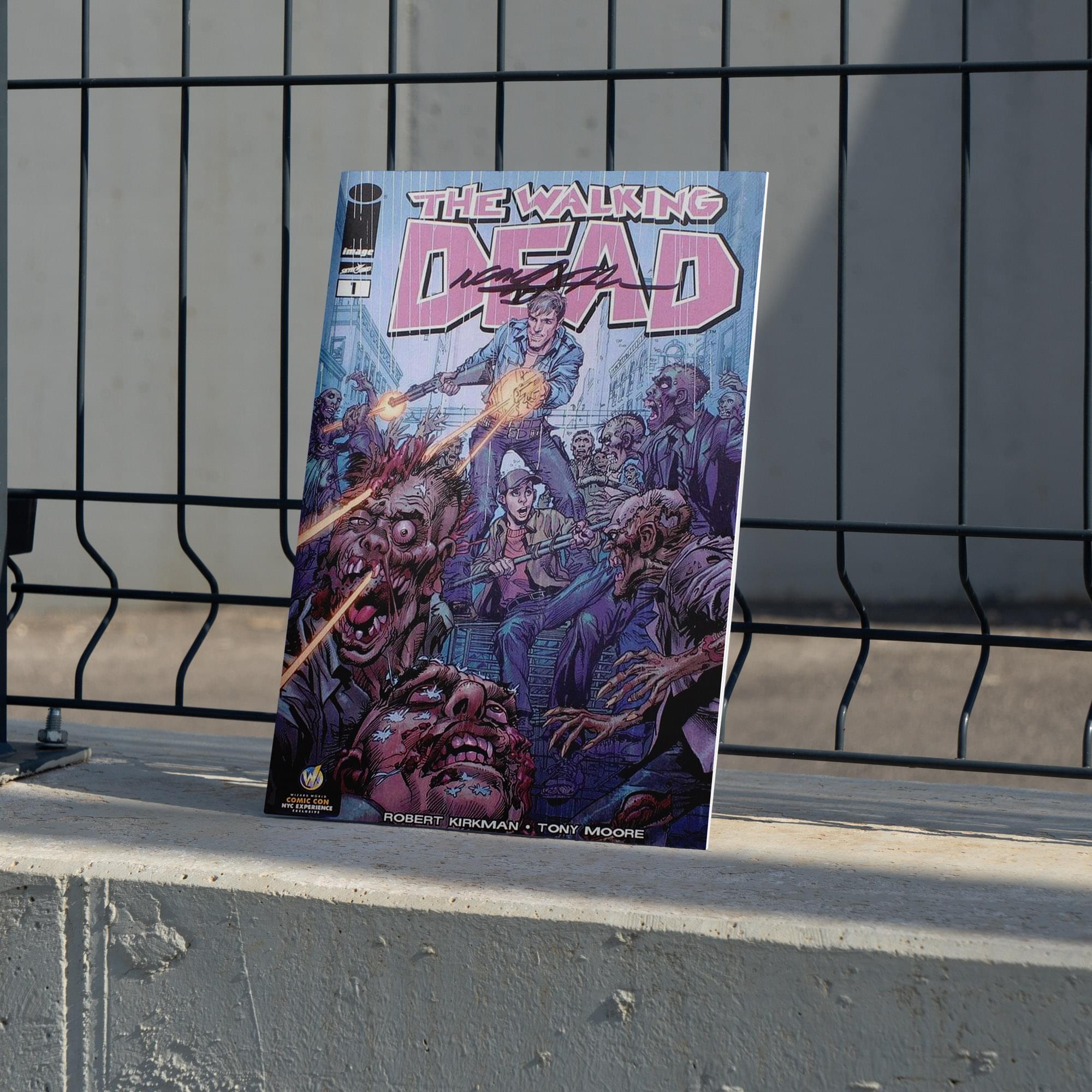 Image Comics The Walking Dead #1 | WW New York Color Cover | AUTOGRAPHED