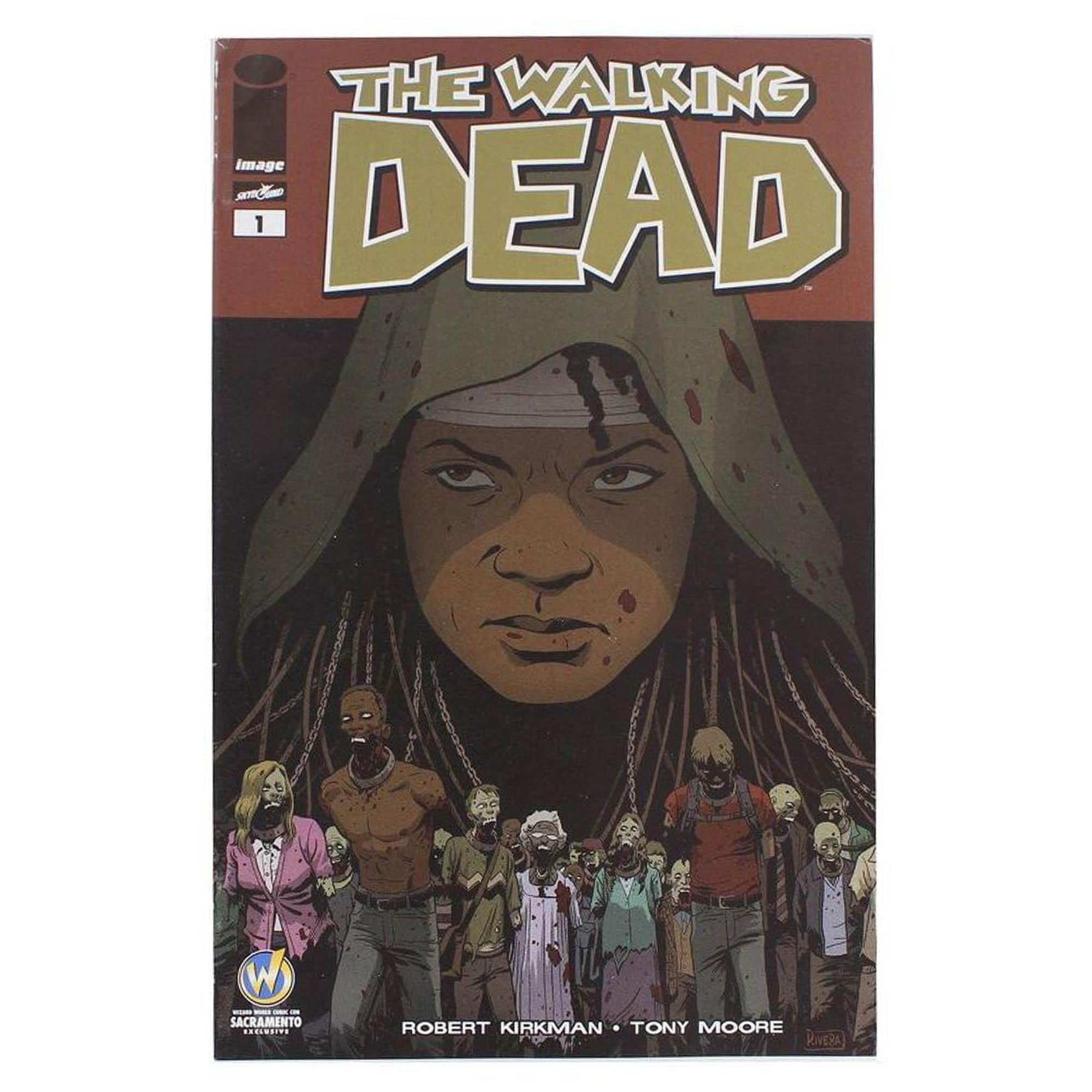 Image Comics The Walking Dead #1 Wizard World Sacramento 2013 Color Cover