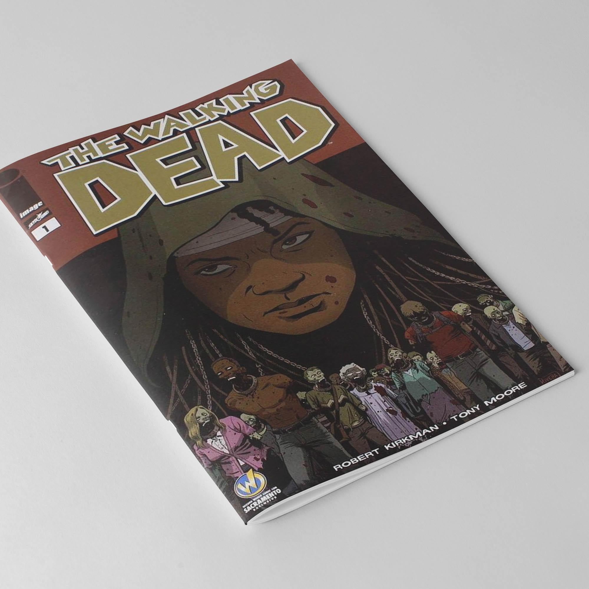 Image Comics The Walking Dead #1 Wizard World Sacramento 2013 Color Cover