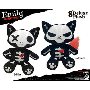 Emily the Strange 8 Inch Skele-Posse Plush | Sabbath