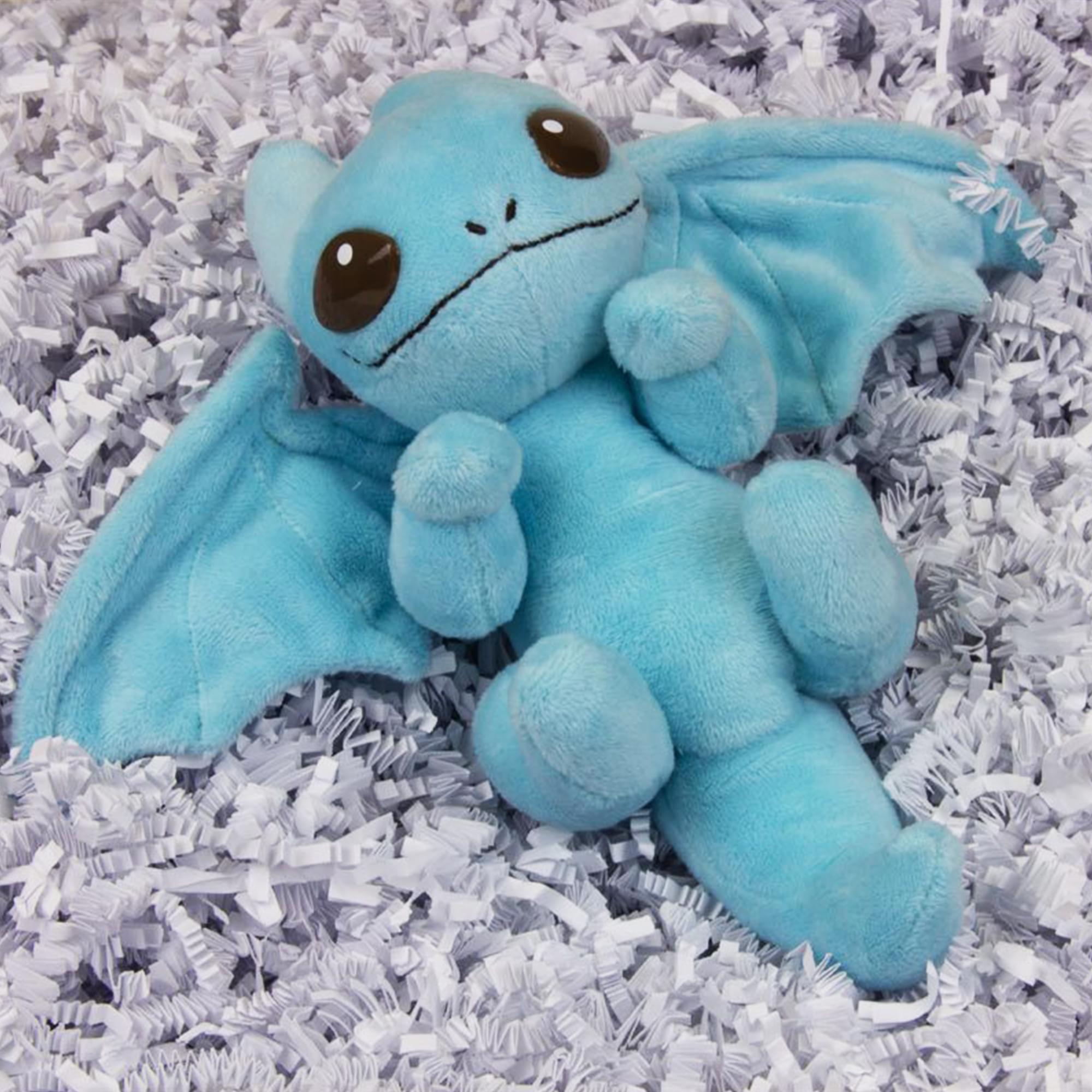Little Embers 7 Inch Plush w/ Moveable Limbs & Magnetic Hands | Ash (Blue)