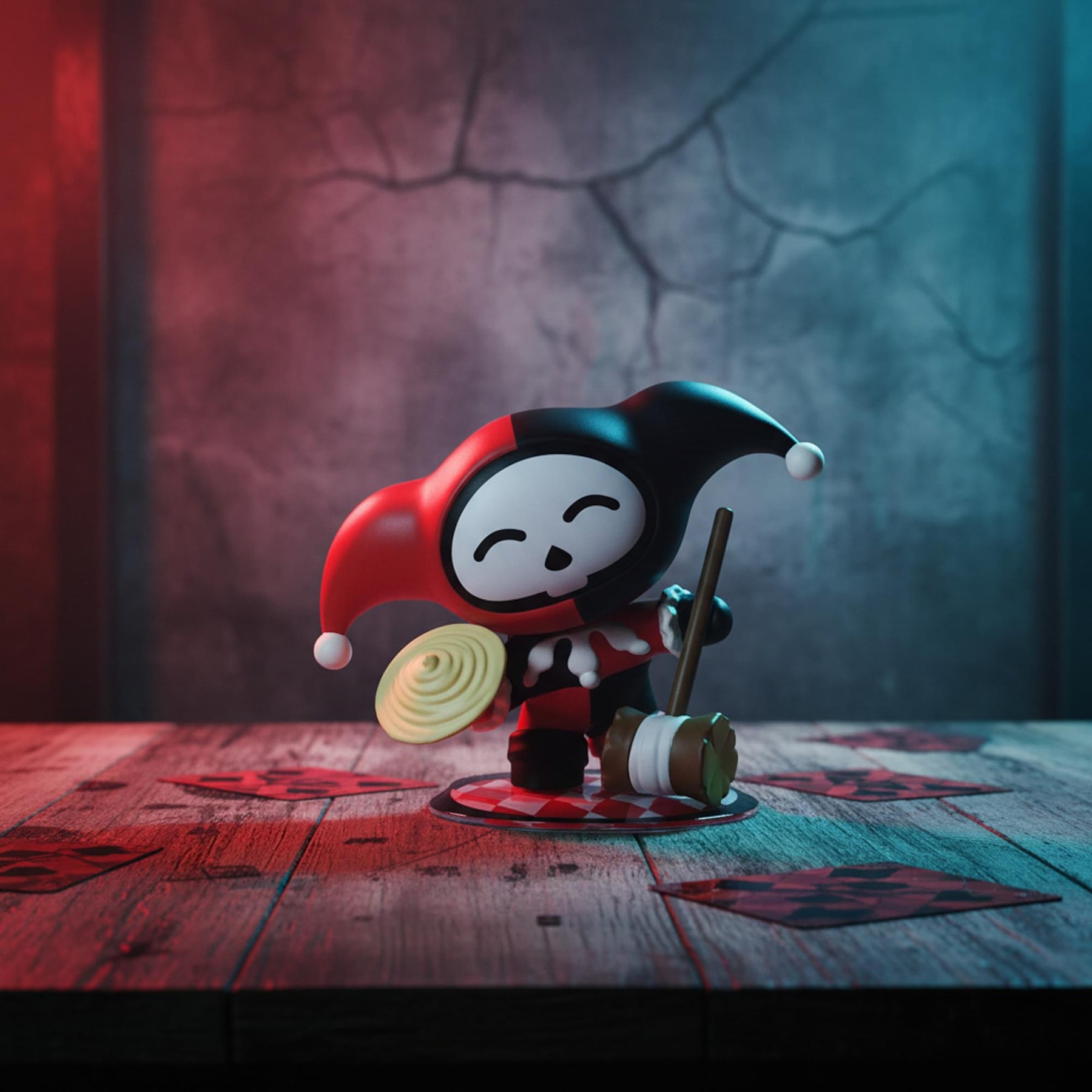 Skelanimals DC Heroes 4" Vinyl Figure: (Harley Quinn) Marcy