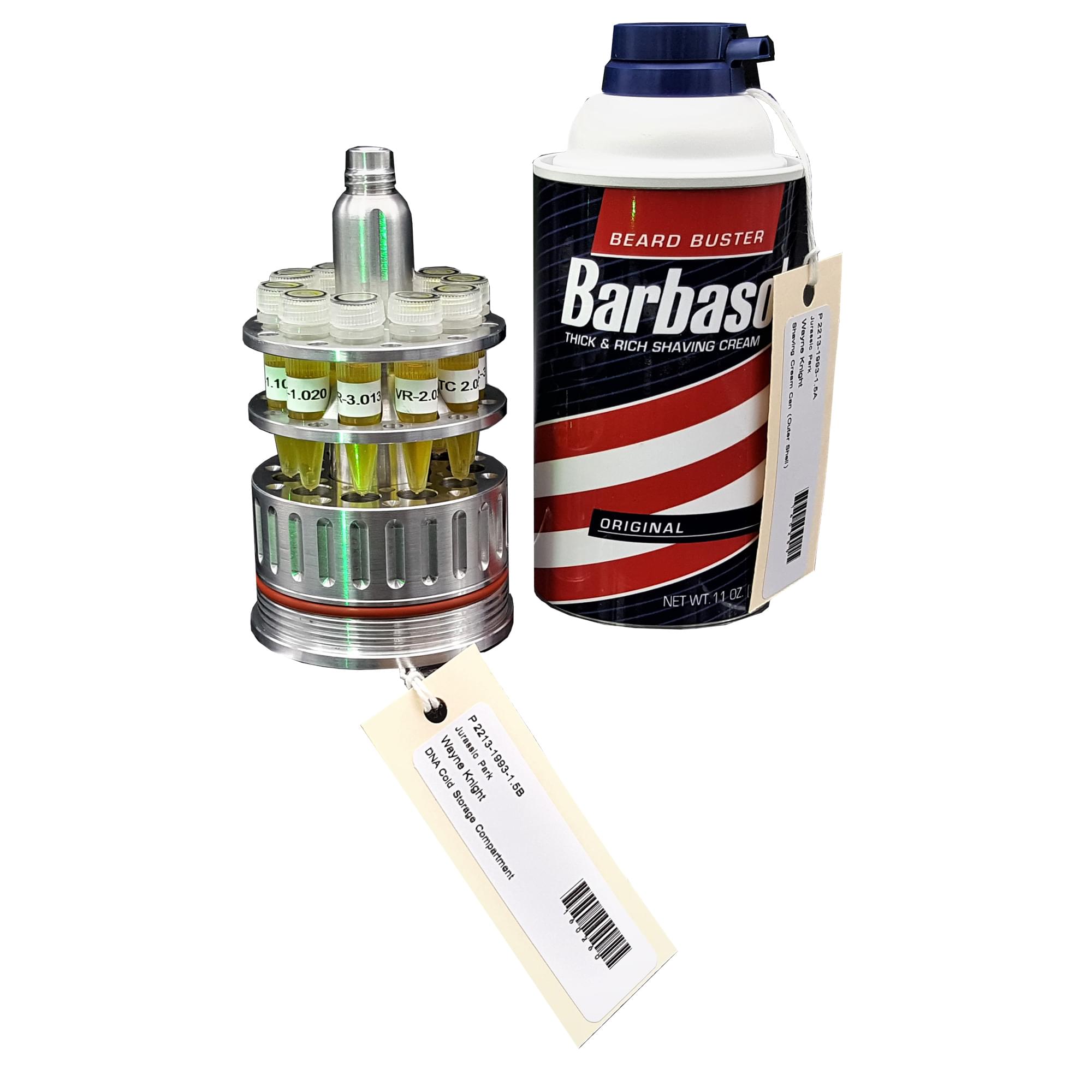 Jurassic Park Cryogenics Canister Replica