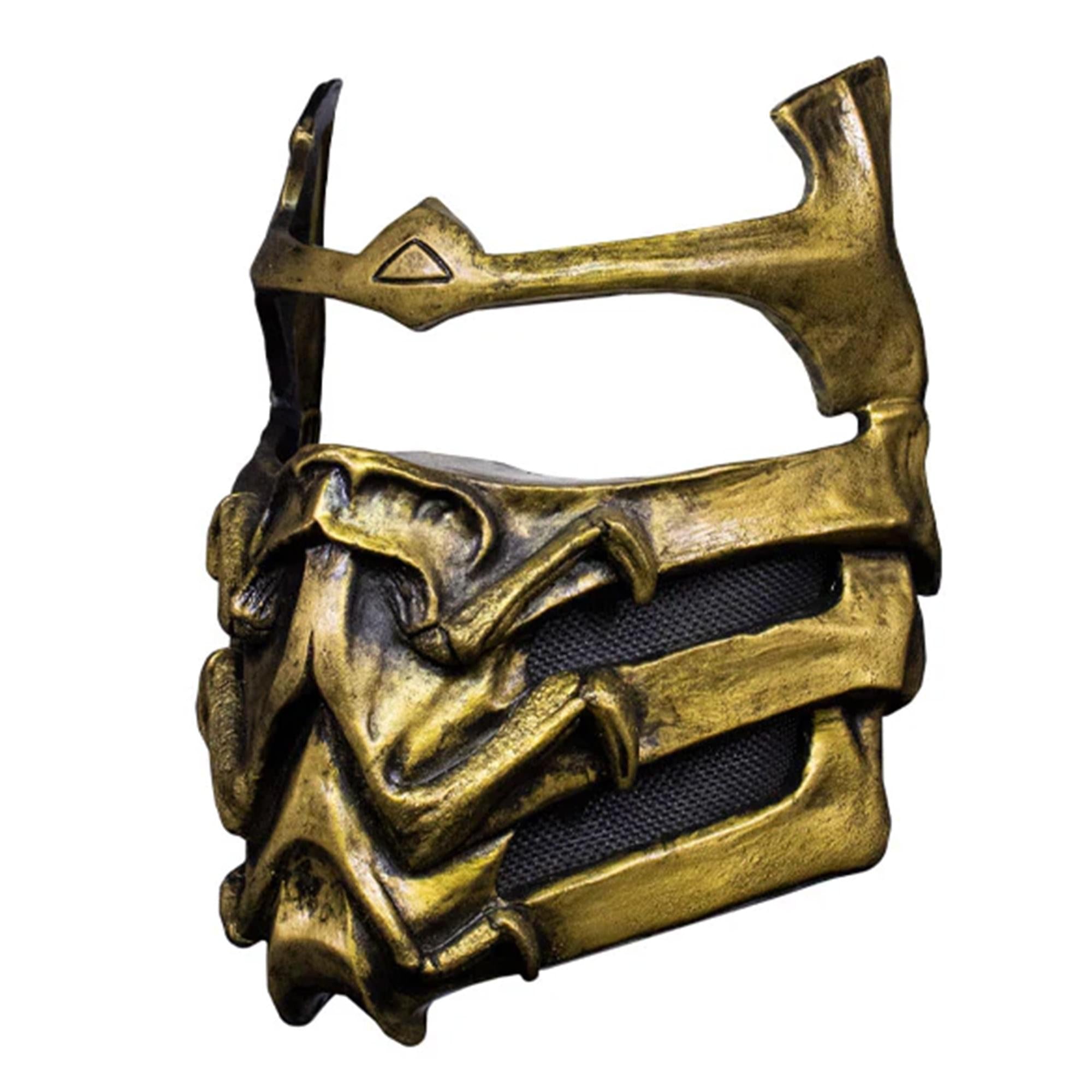 Mortal Kombat Scorpion Plastic Adult Costume Mask