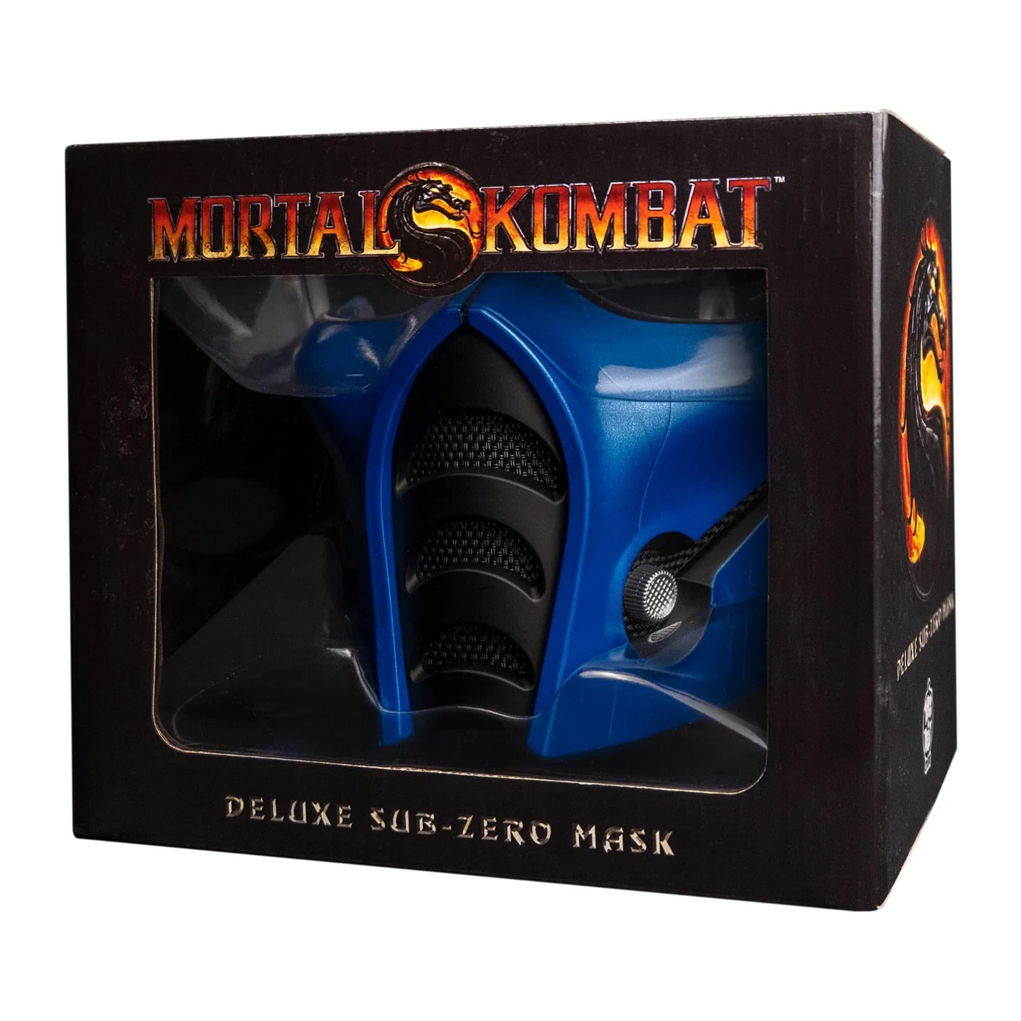 Mortal Kombat Sub Zero Plastic Adult Costume Mask