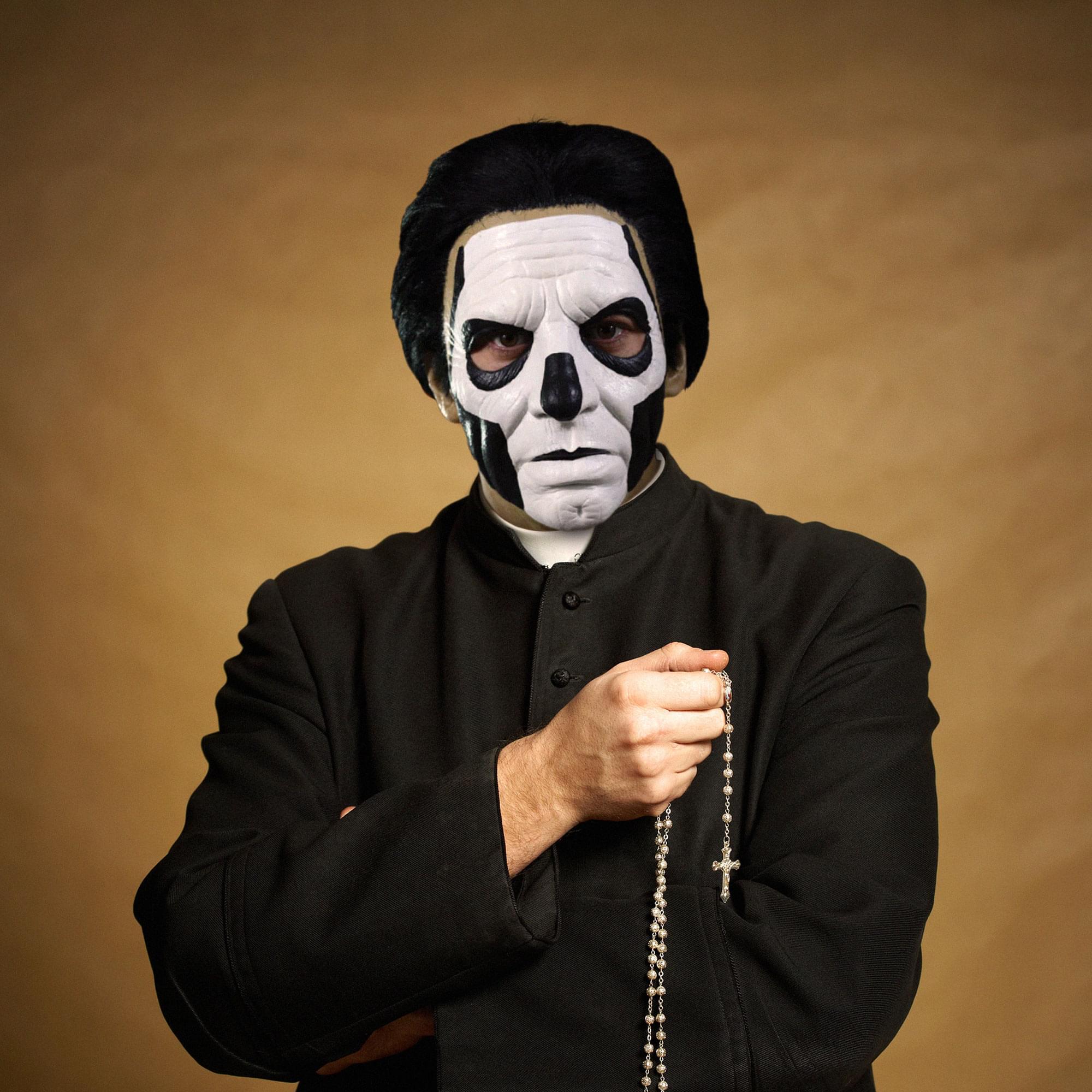 Ghost Papa Emeritus 3 Costume Adult Mask