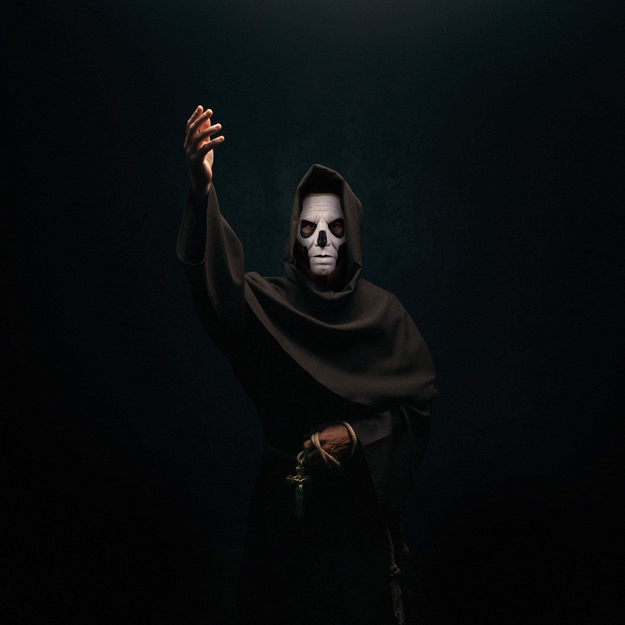 Ghost Papa Emeritus 3 Costume Adult Mask