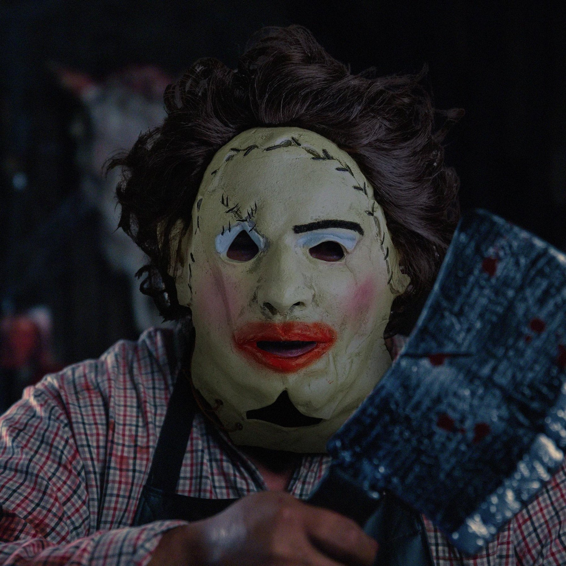 The Texas Chainsaw Massacre (1974) Leatherface Pretty Woman Adult Vinyl Mask