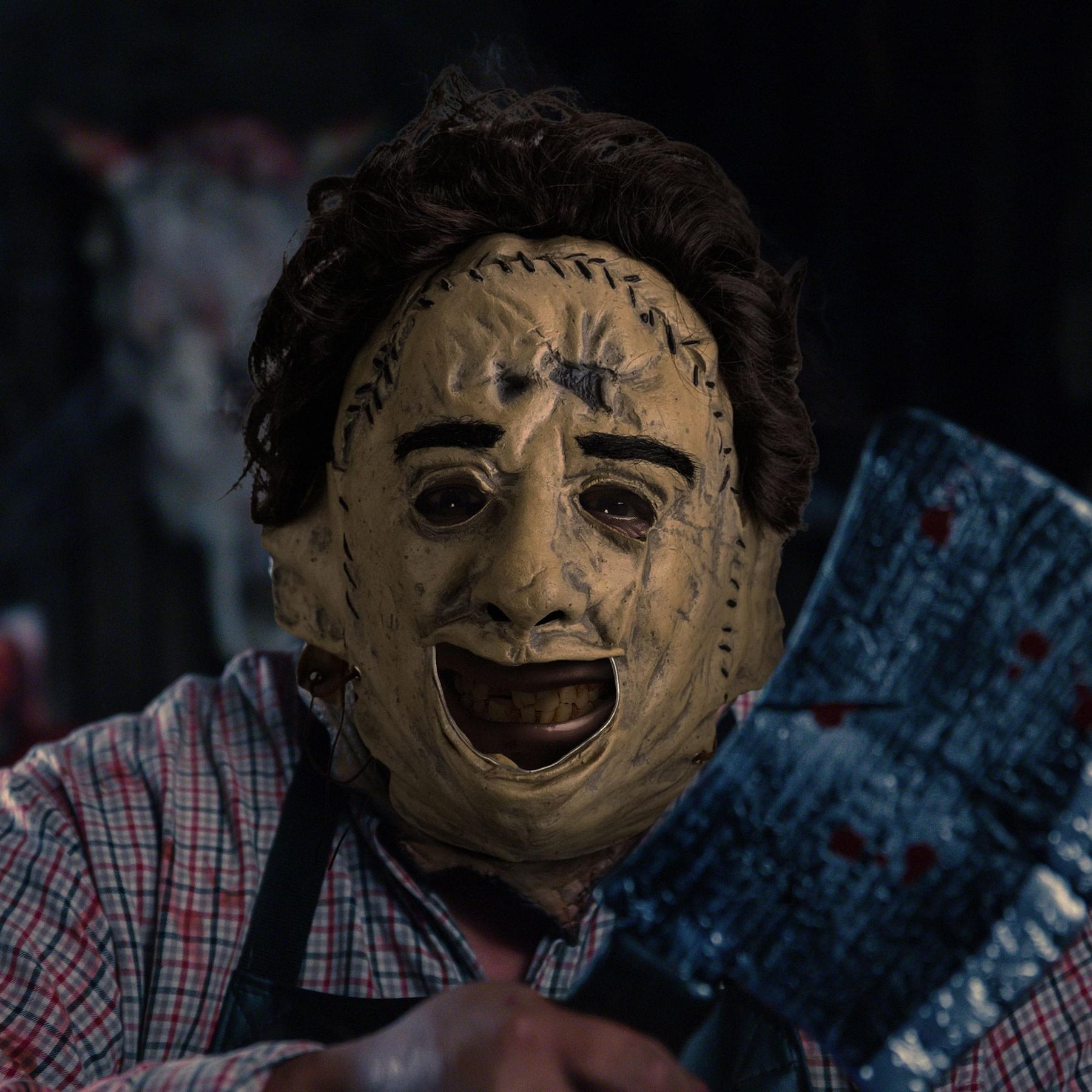 The Texas Chainsaw Massacre (1974) Leatherface Killing Adult Vinyl Mask