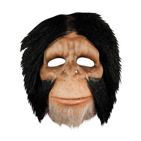Chimpanzee Costume Half Face Mask Adult