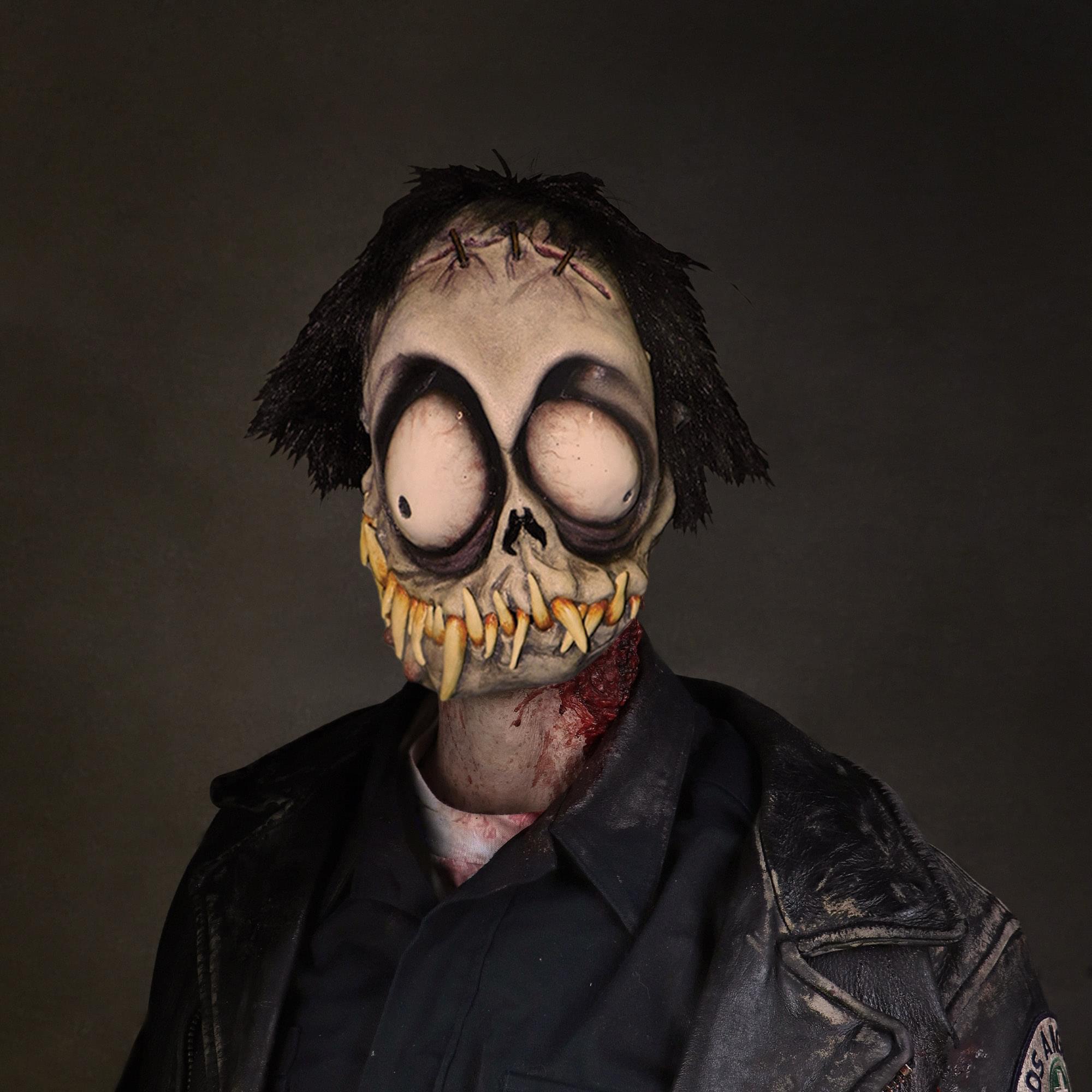 Toxictoons Cyanide Overhead Costume Mask Adult