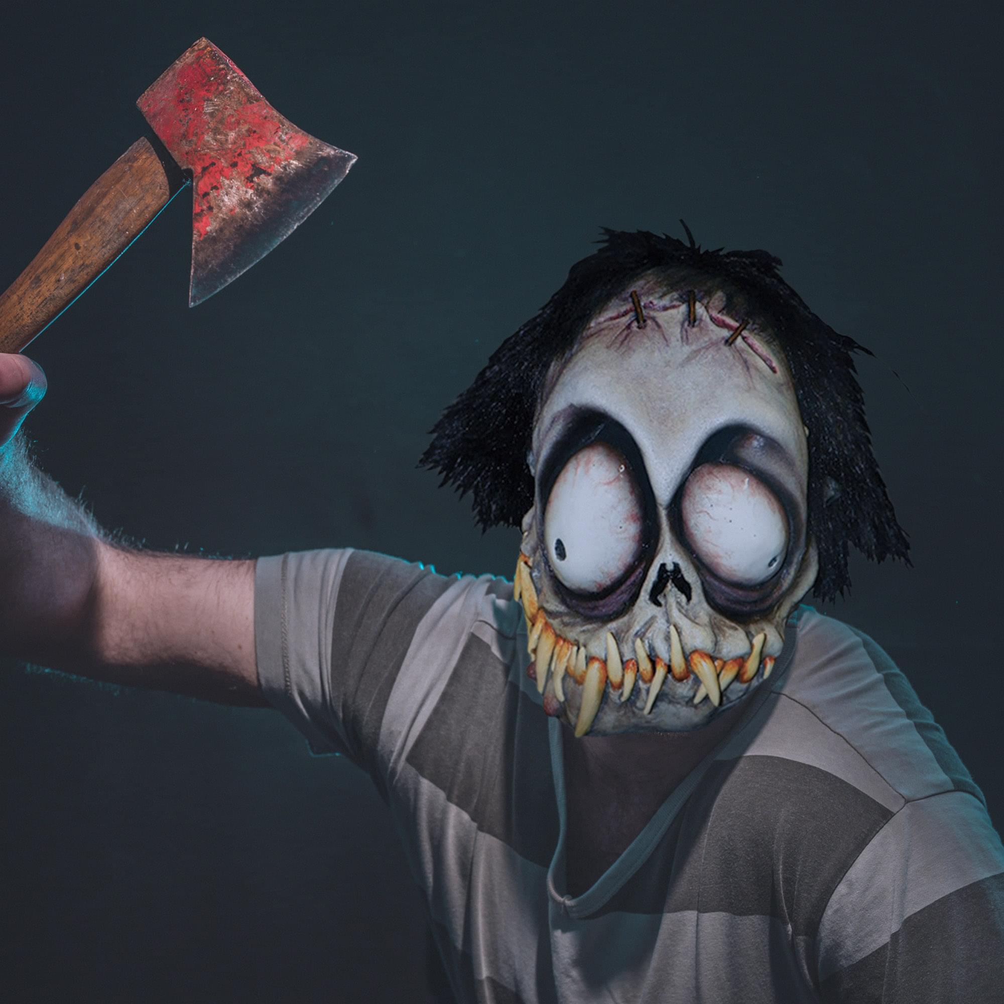 Toxictoons Cyanide Overhead Costume Mask Adult