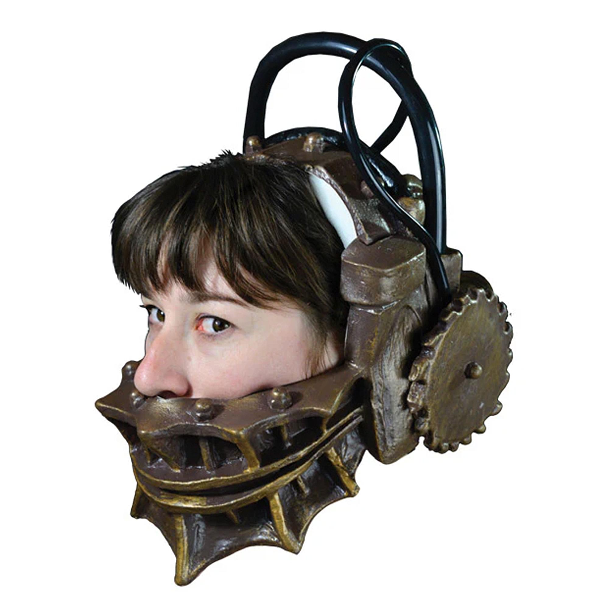 SAW Reverse Bear Trap Full Head Adult Costume Mask