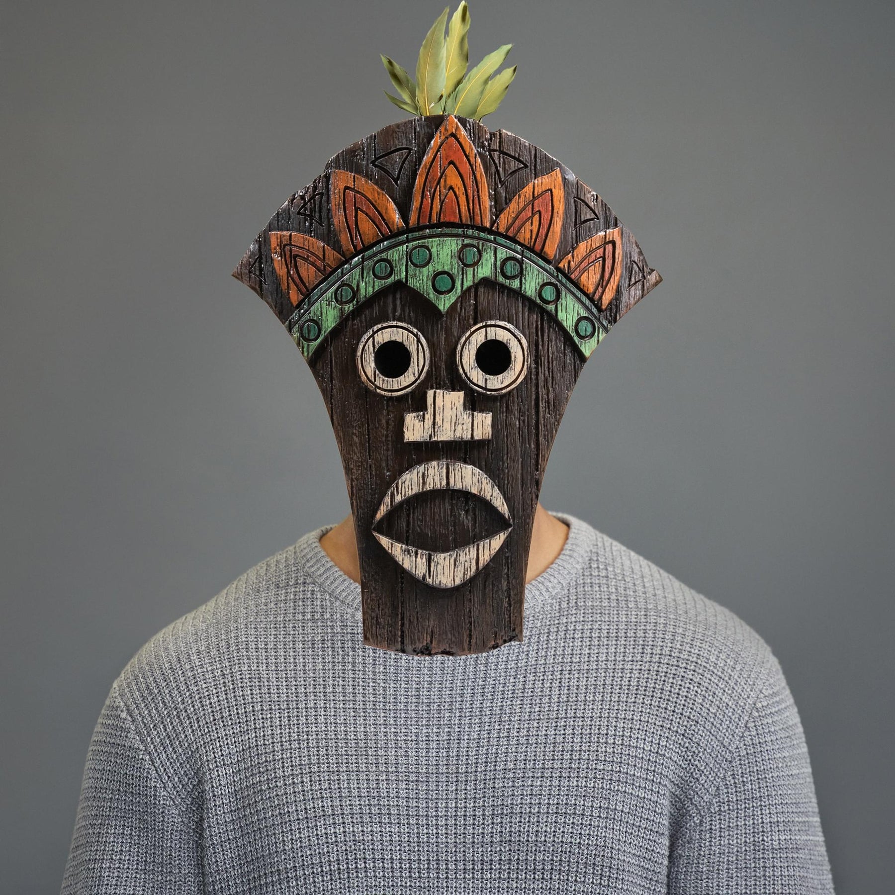 Scooby-Doo Mano Tiki Tia Adult Latex Foam Mask