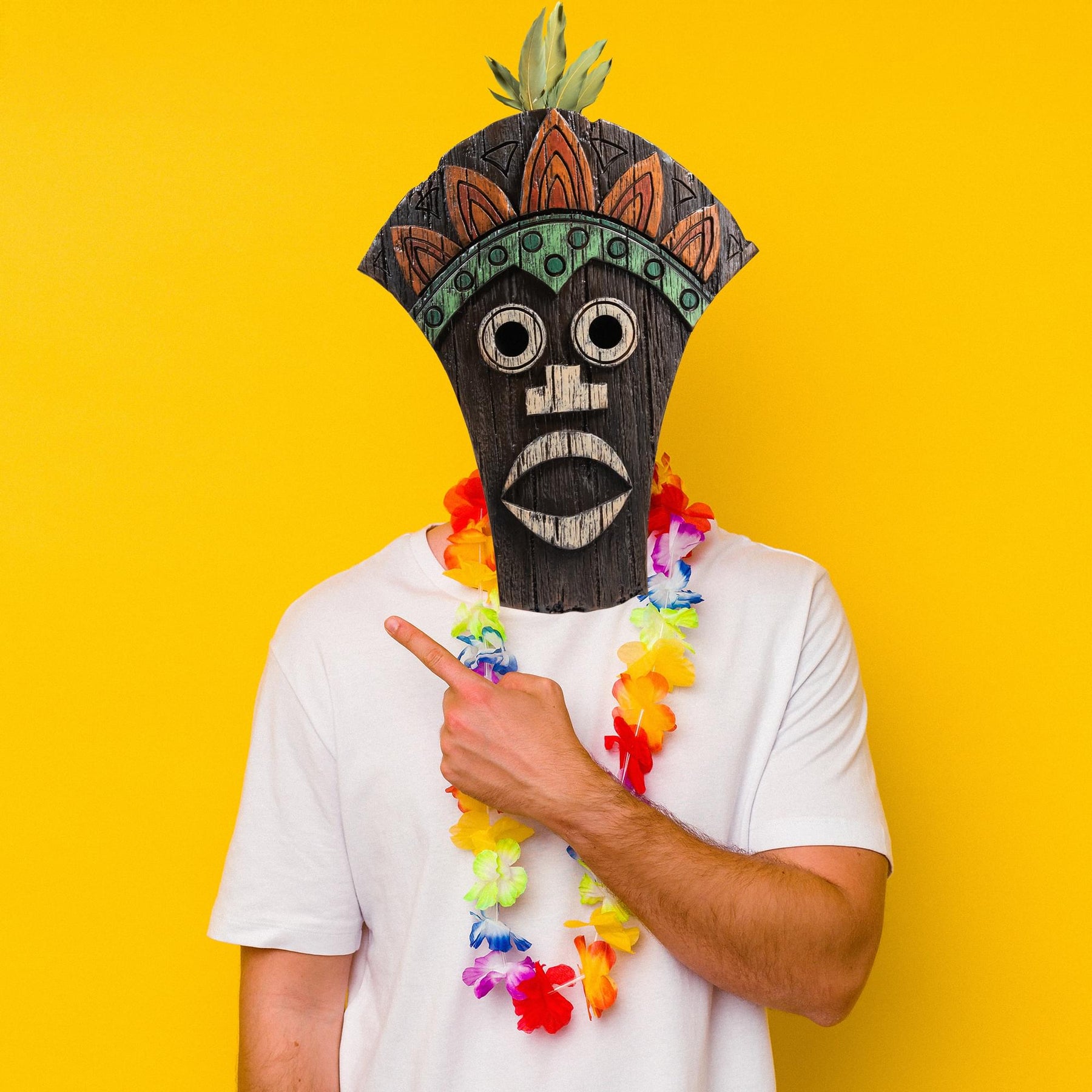 Scooby-Doo Mano Tiki Tia Adult Latex Foam Mask