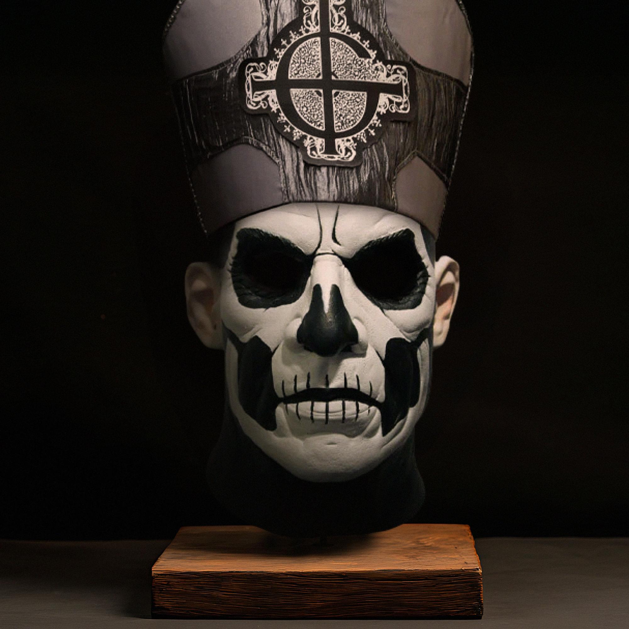Ghost! Papa II Emeritus Deluxe Mask Adult Costume Accessory
