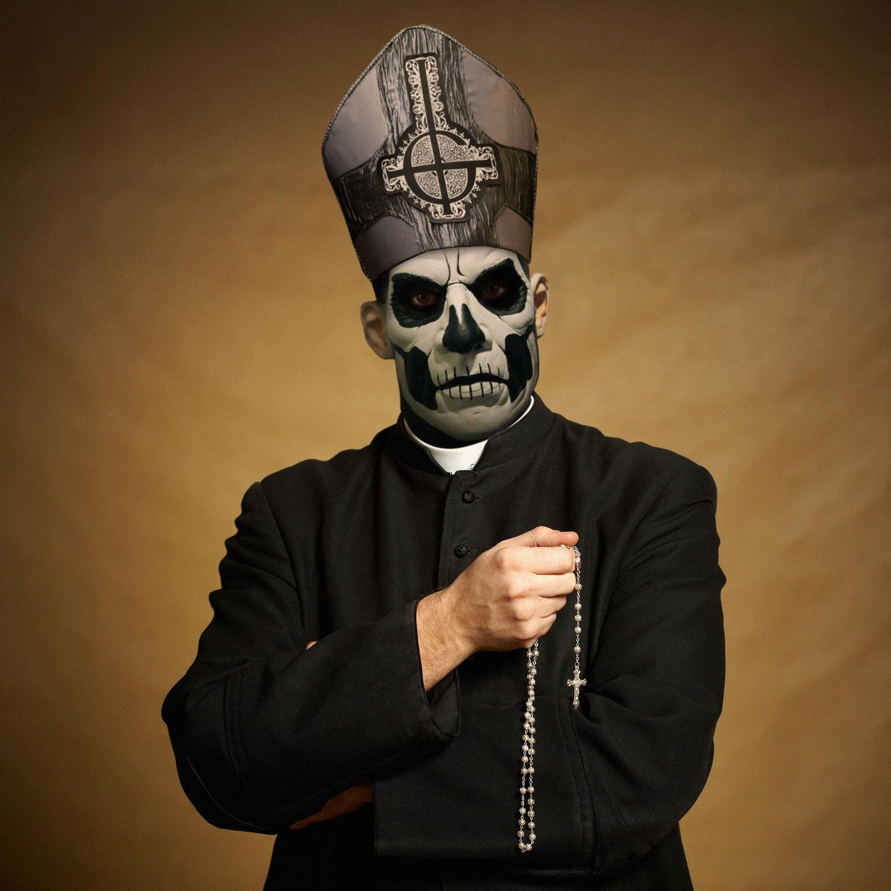 Ghost! Papa II Emeritus Deluxe Mask Adult Costume Accessory